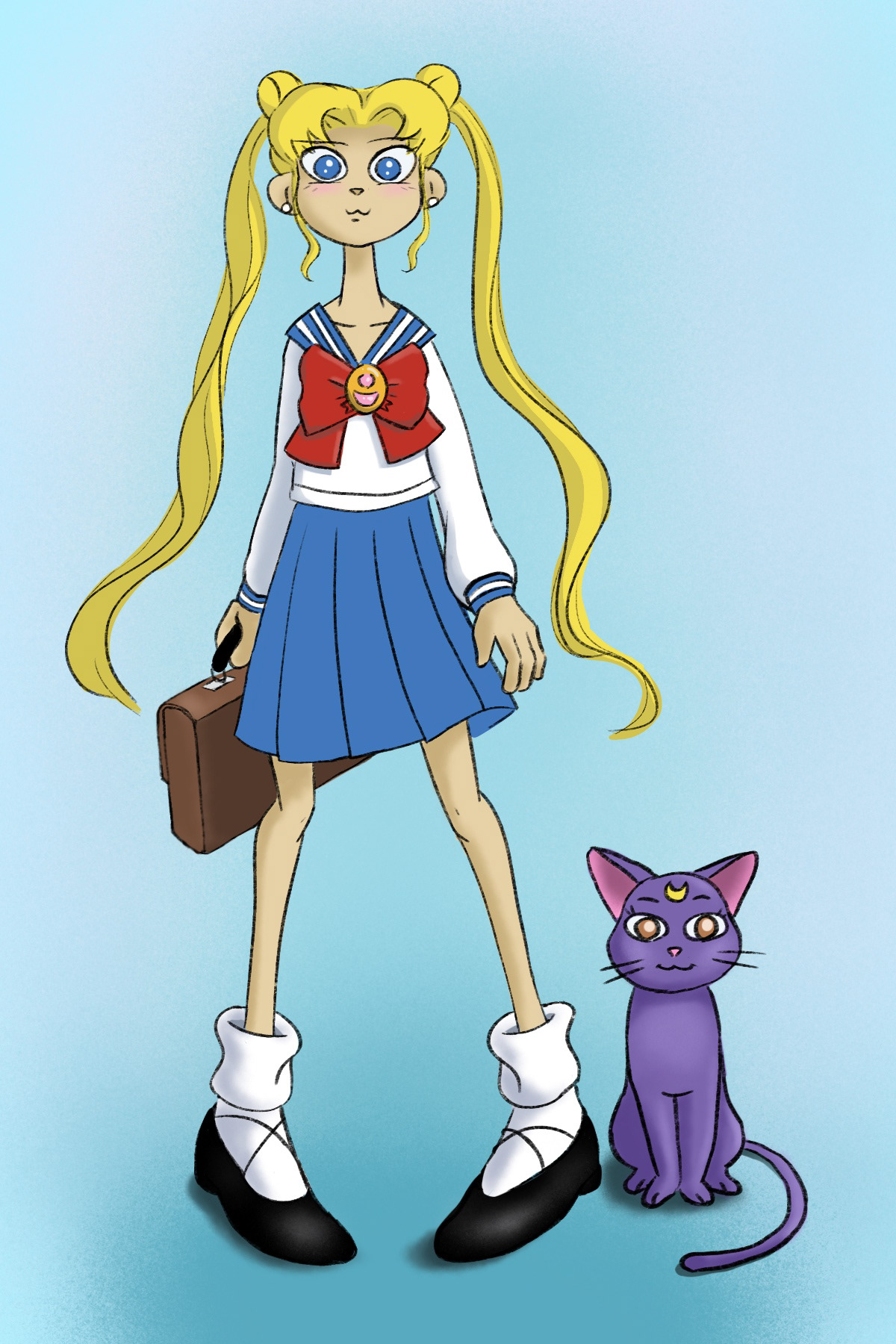 Tsukino - She is the one called..