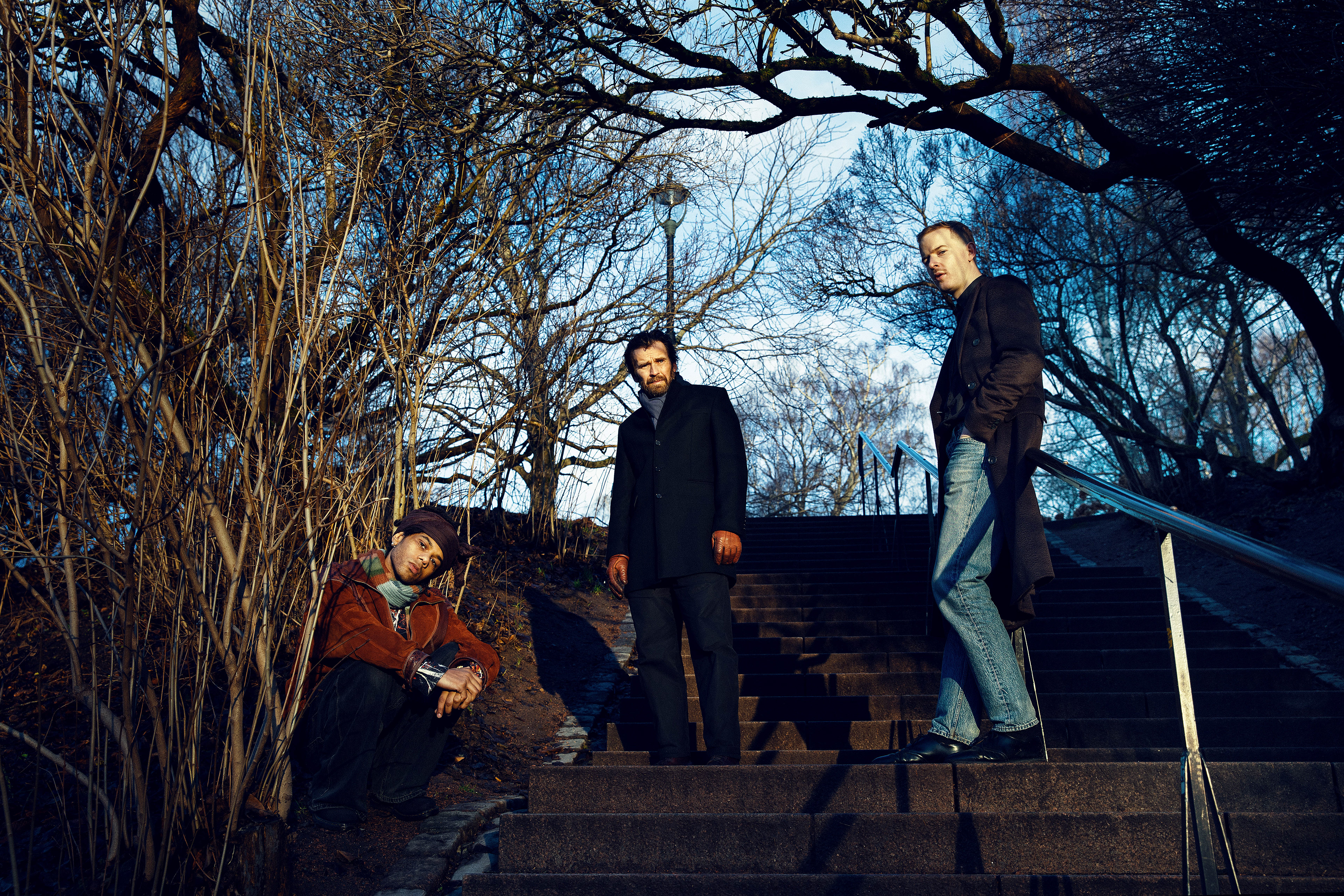 Poster for the play "Vinter" by Jon Fosse for Det Norske Teatret