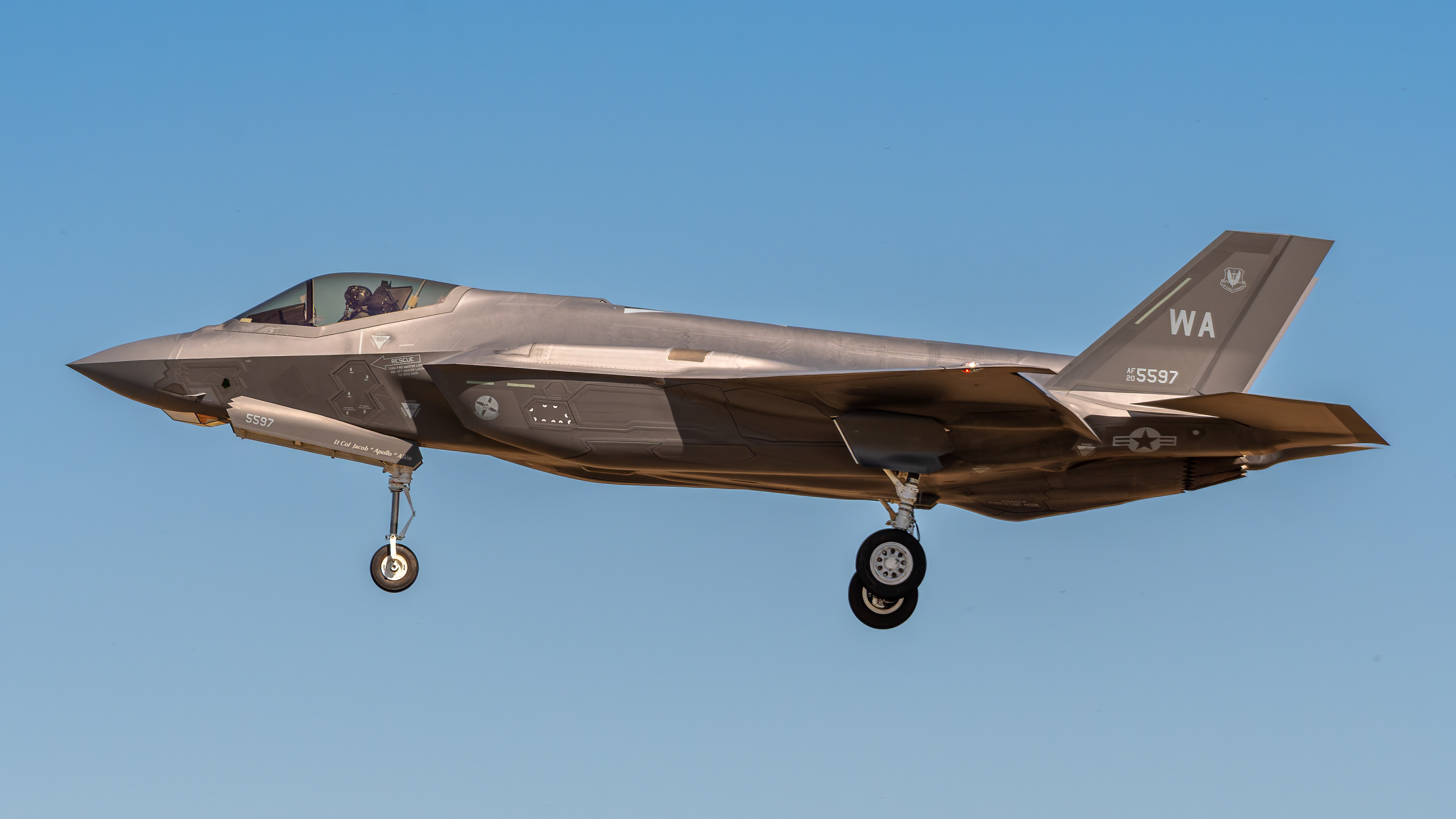United States Air Force - F-35A Lightning II - 20-5597 (WA) (ASGARD04)
