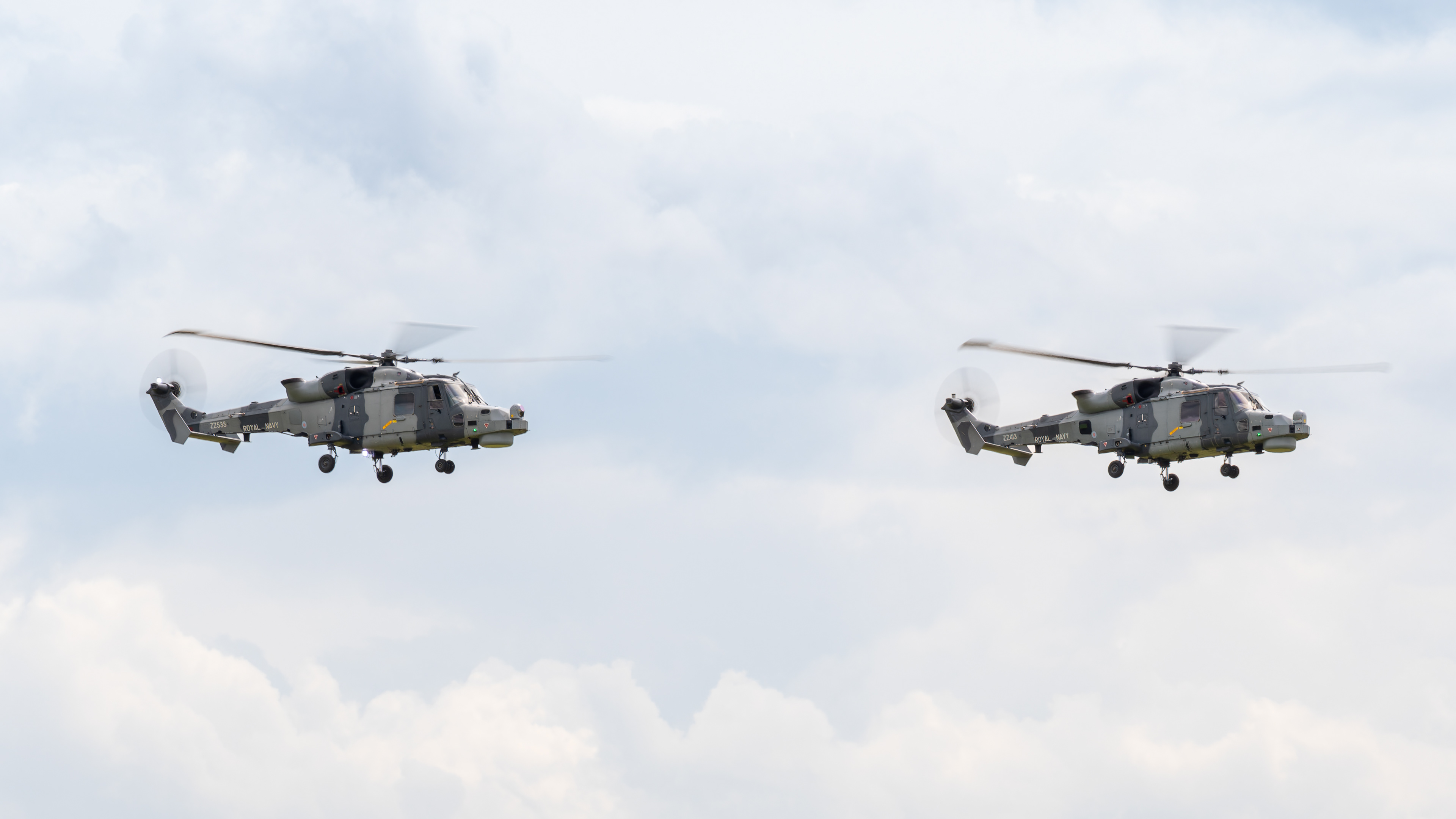 Royal Navy - AW159 Wildcat - ZZ413 & ZZ535 (BLACK1/2)