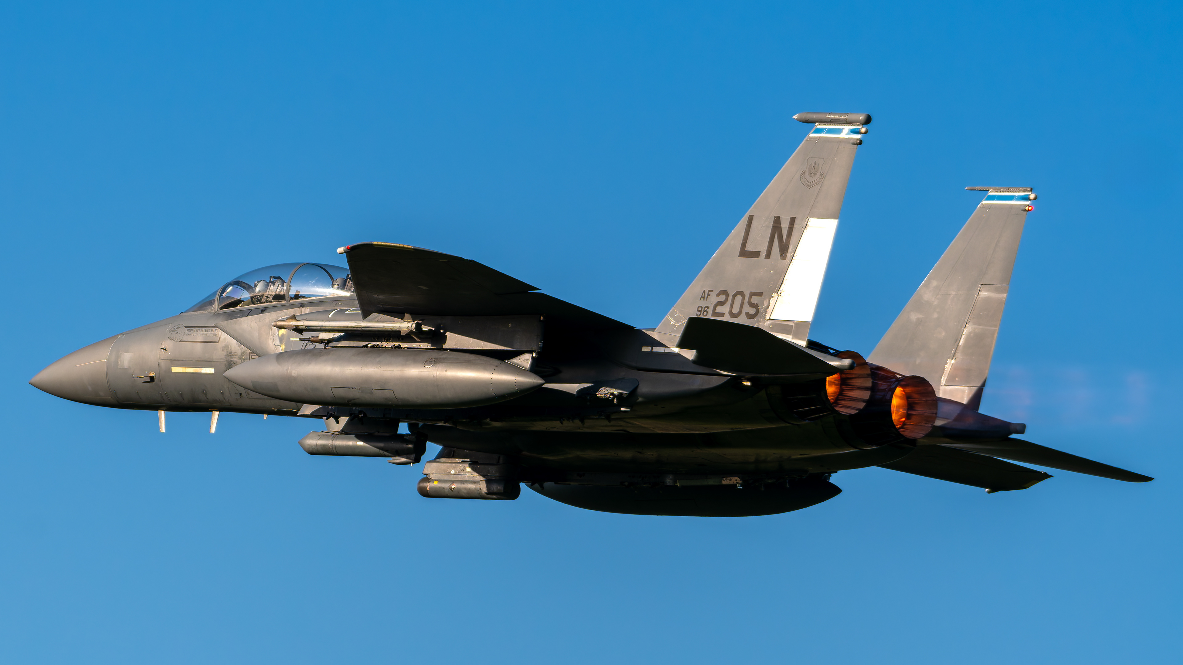 United States Air Force - F-15E Strike Eagle - 96-0205 (STAKE32)