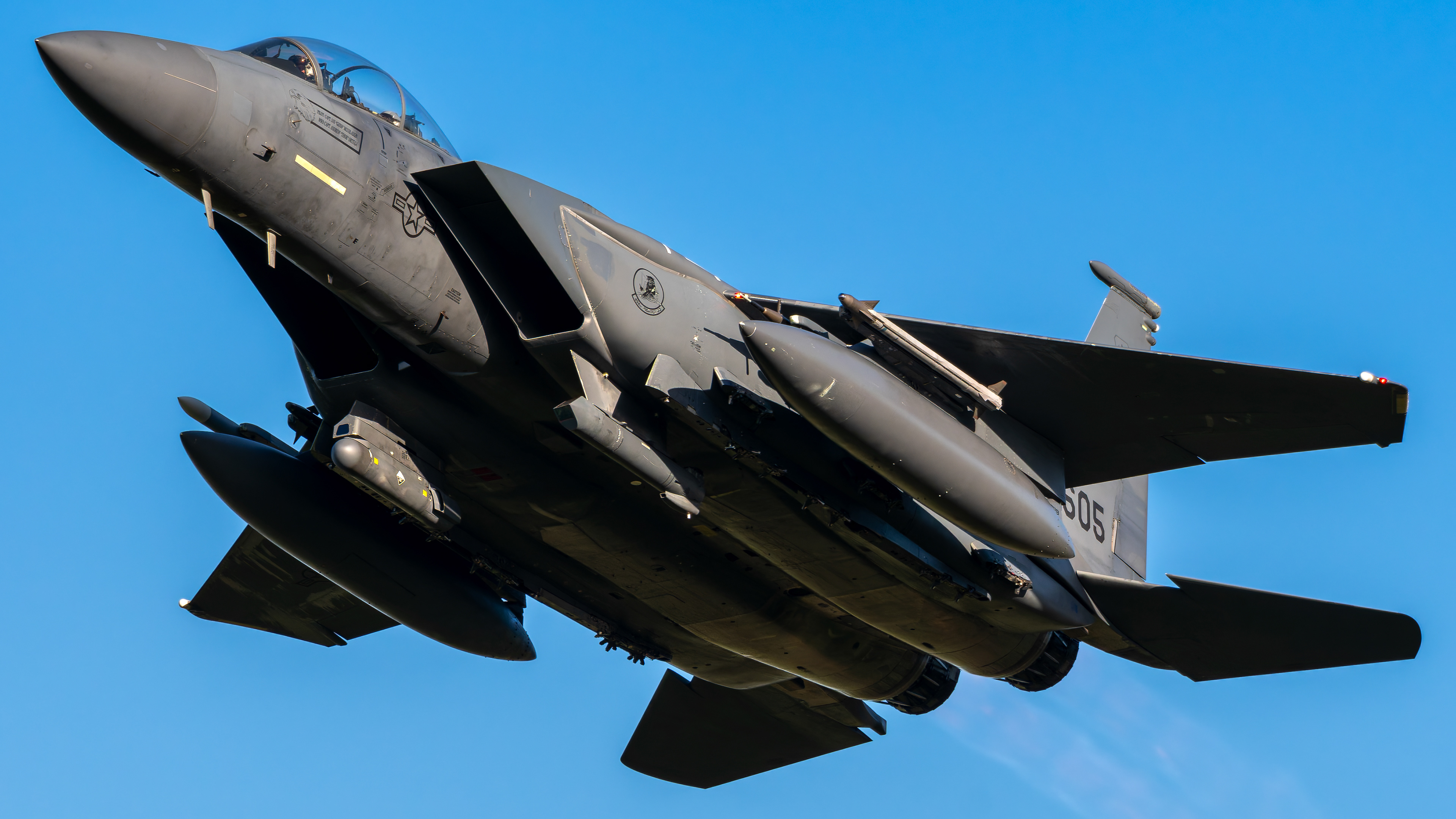 United States Air Force - F-15E Strike Eagle - 91-0605 (STAKE31)