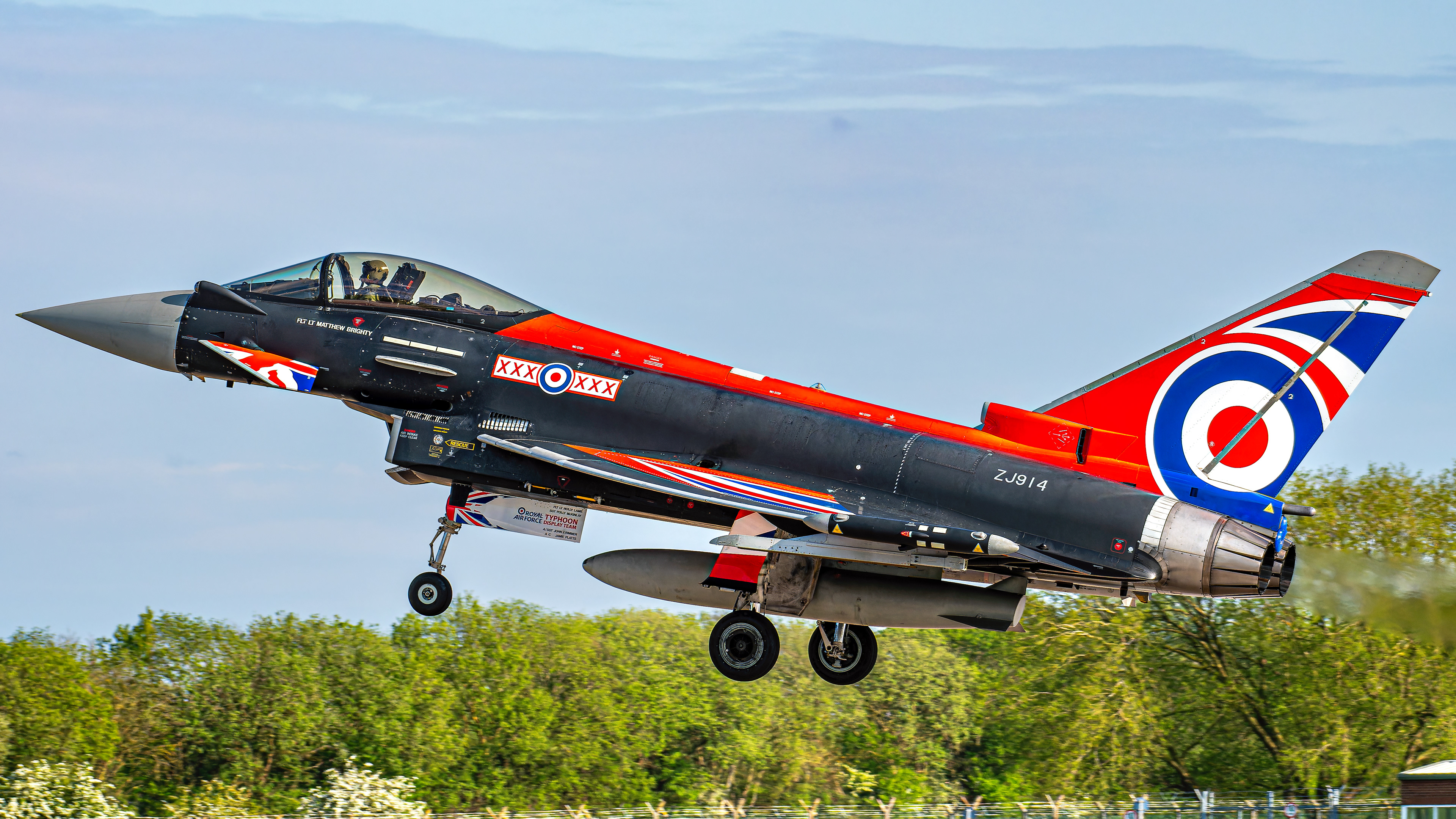 Eurofighter Typhoon FGR.4 (ZJ914) ('Blackjack' Landing)