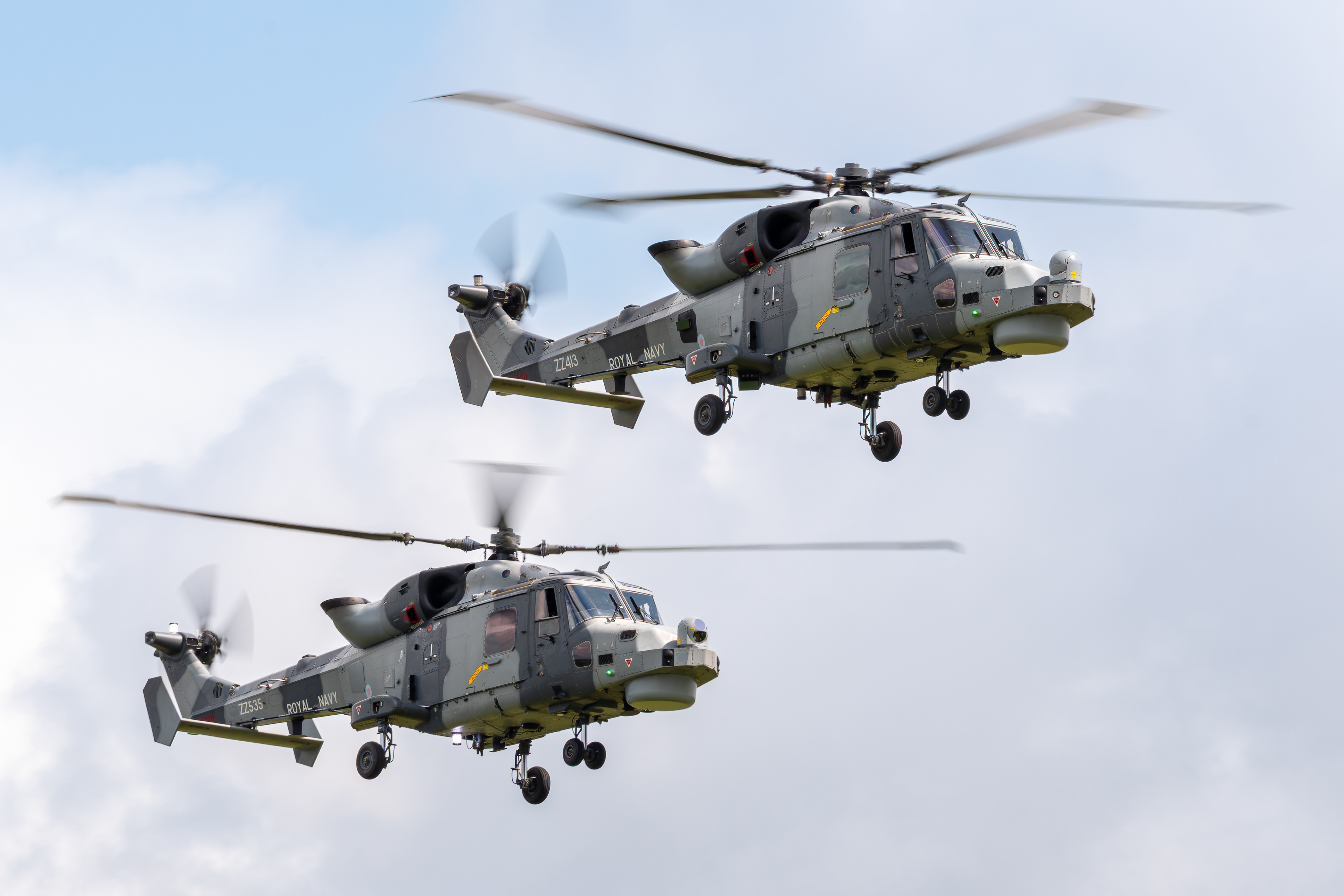Royal Navy - AW159 Wildcat - ZZ413 & ZZ535 (BLACK1/2)