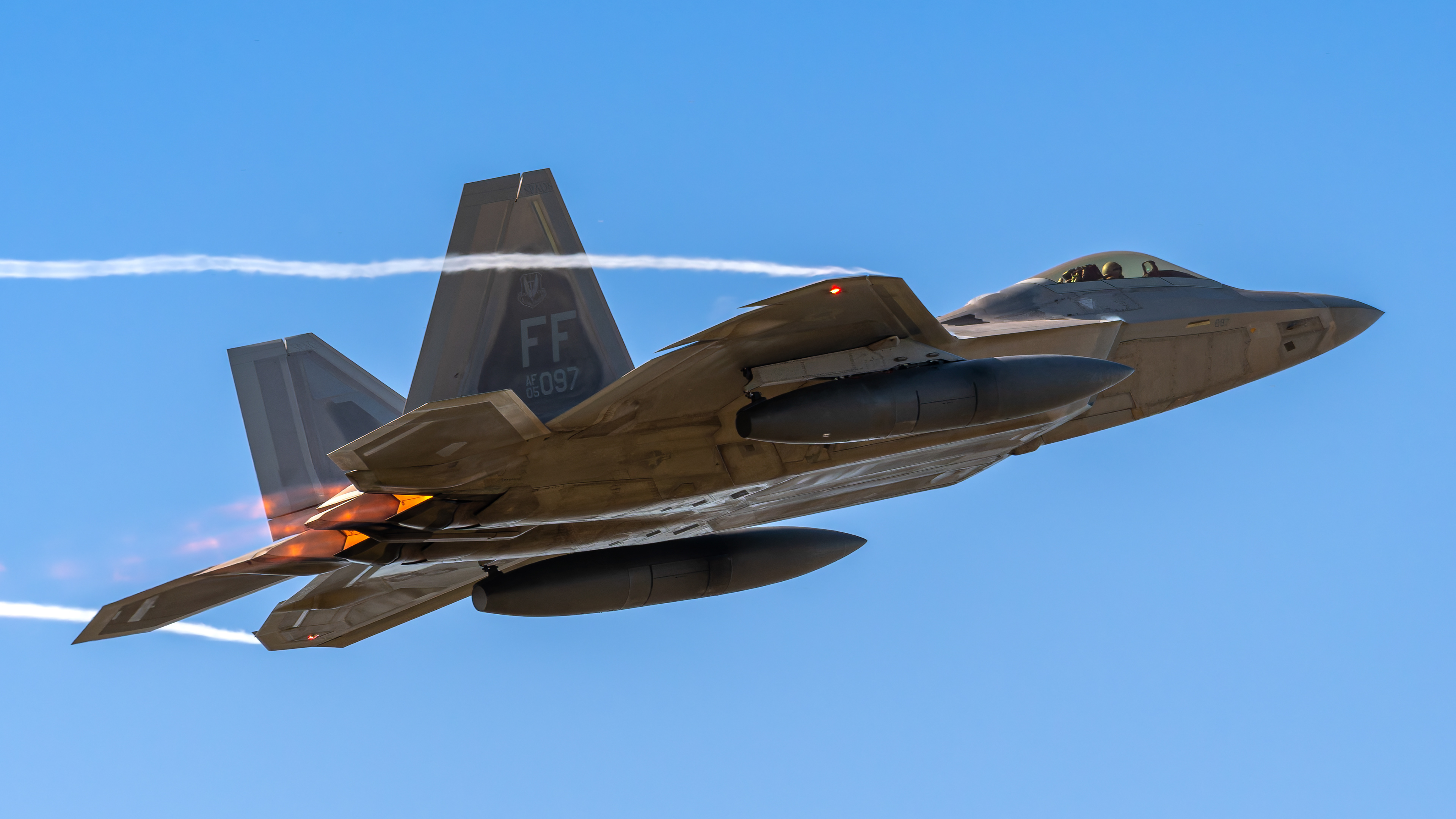 United States Air Force - F-22A Raptor - 05-4097 (TOPHAT01)