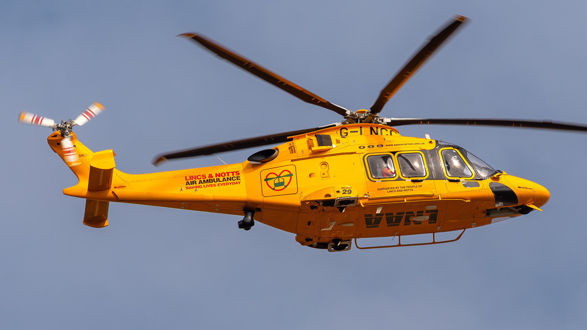 Lincs & Notts Air Ambulance - AW-169 - G-LNCC (HLE29)