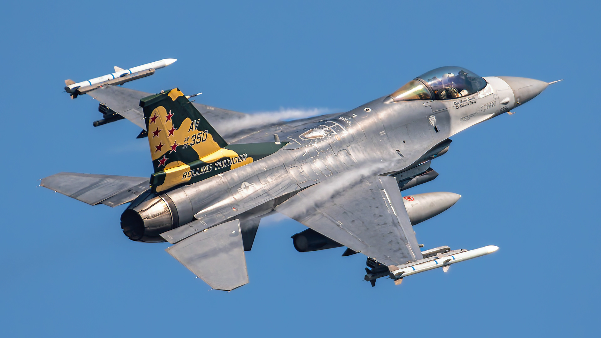 USAF - F-16C Fighting Falcon (87-0350)