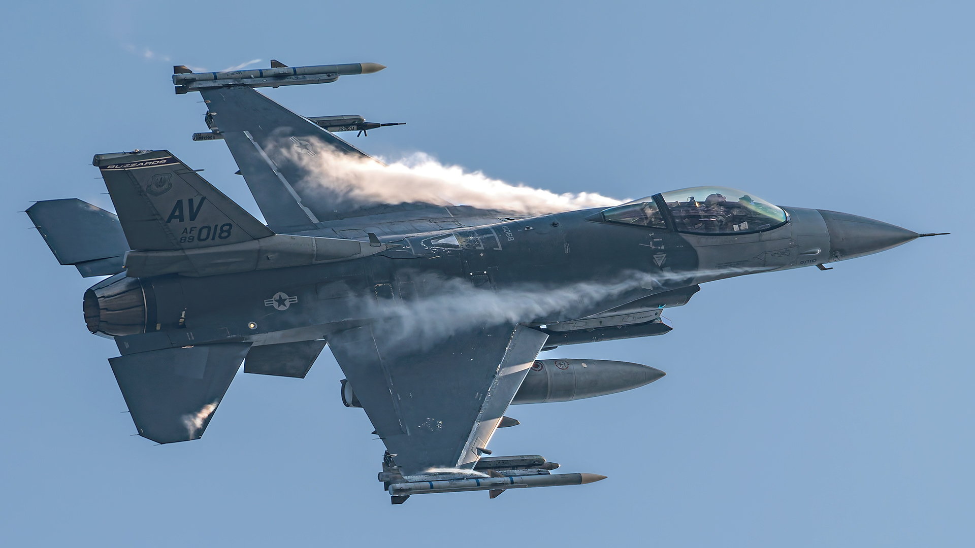 USAF - F-16C Fighting Falcon (89-2018)