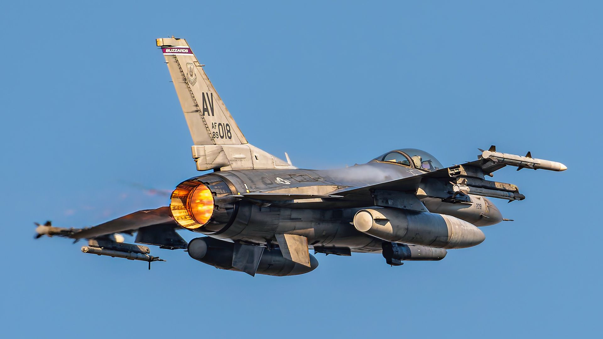 USAF - F-16C Fighting Falcon (89-2018)