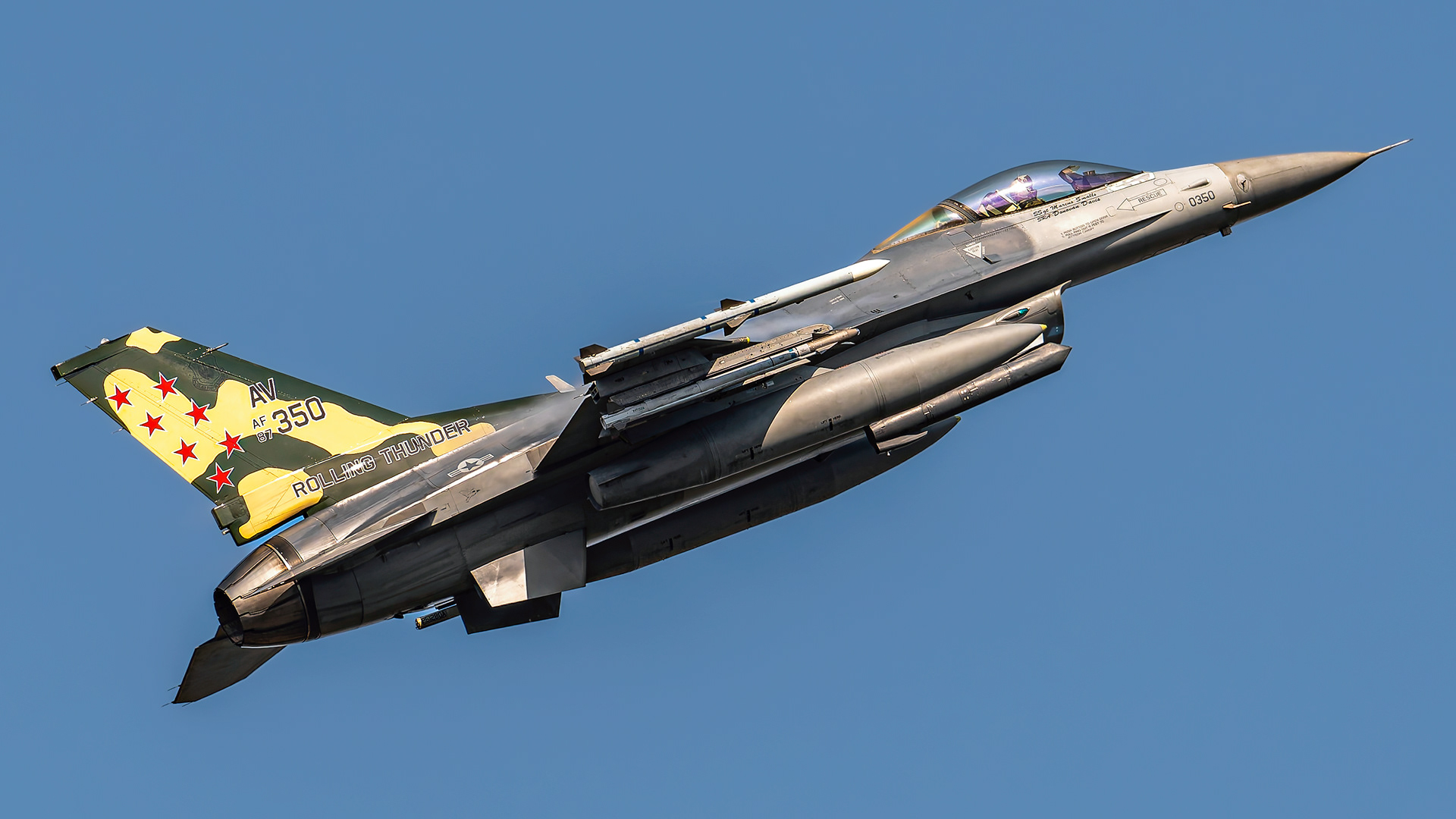 USAF - F-16C Fighting Falcon (87-0350)
