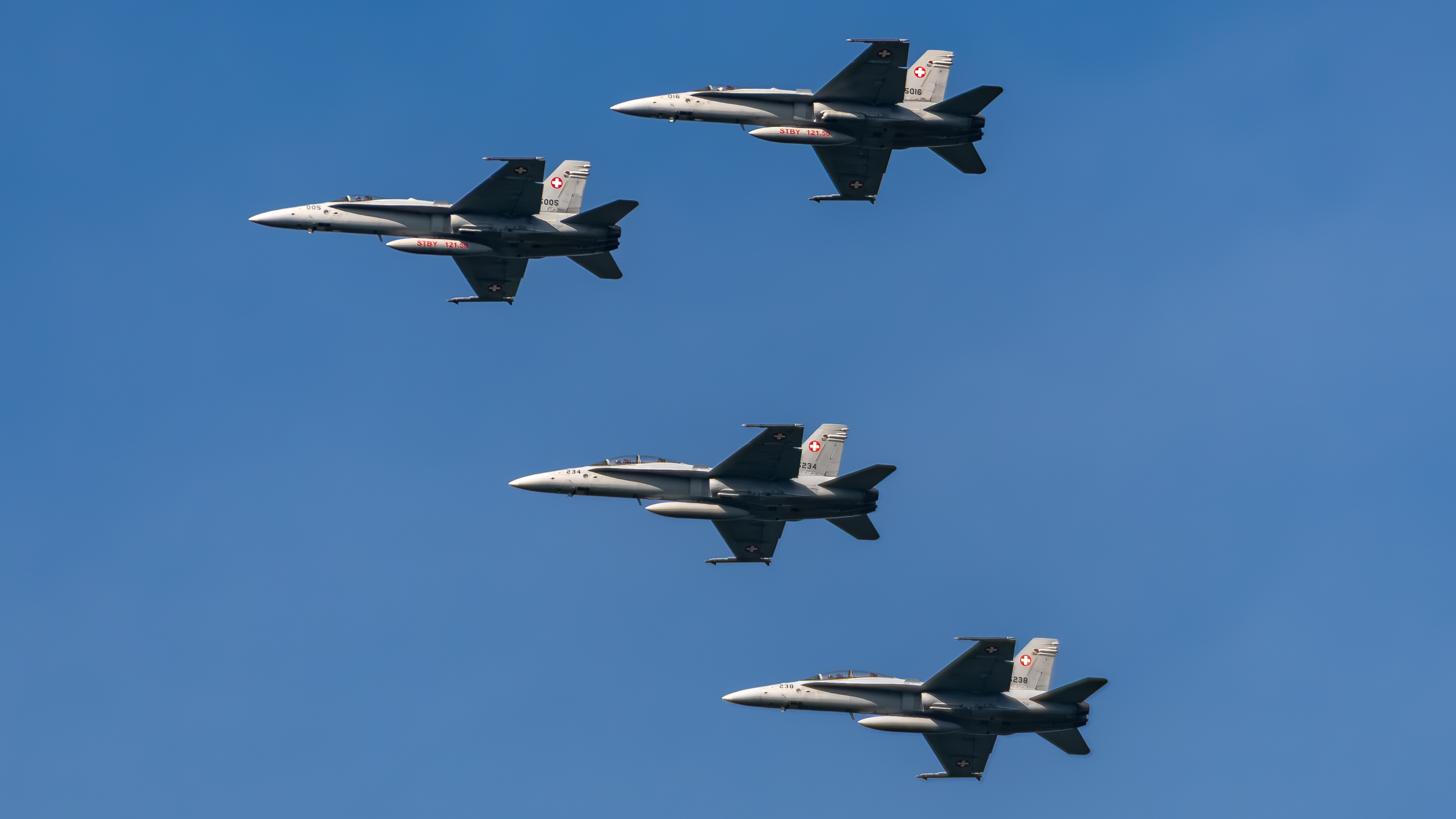 Swiss Air Force - F/A-18C Hornet - VIPER Flight