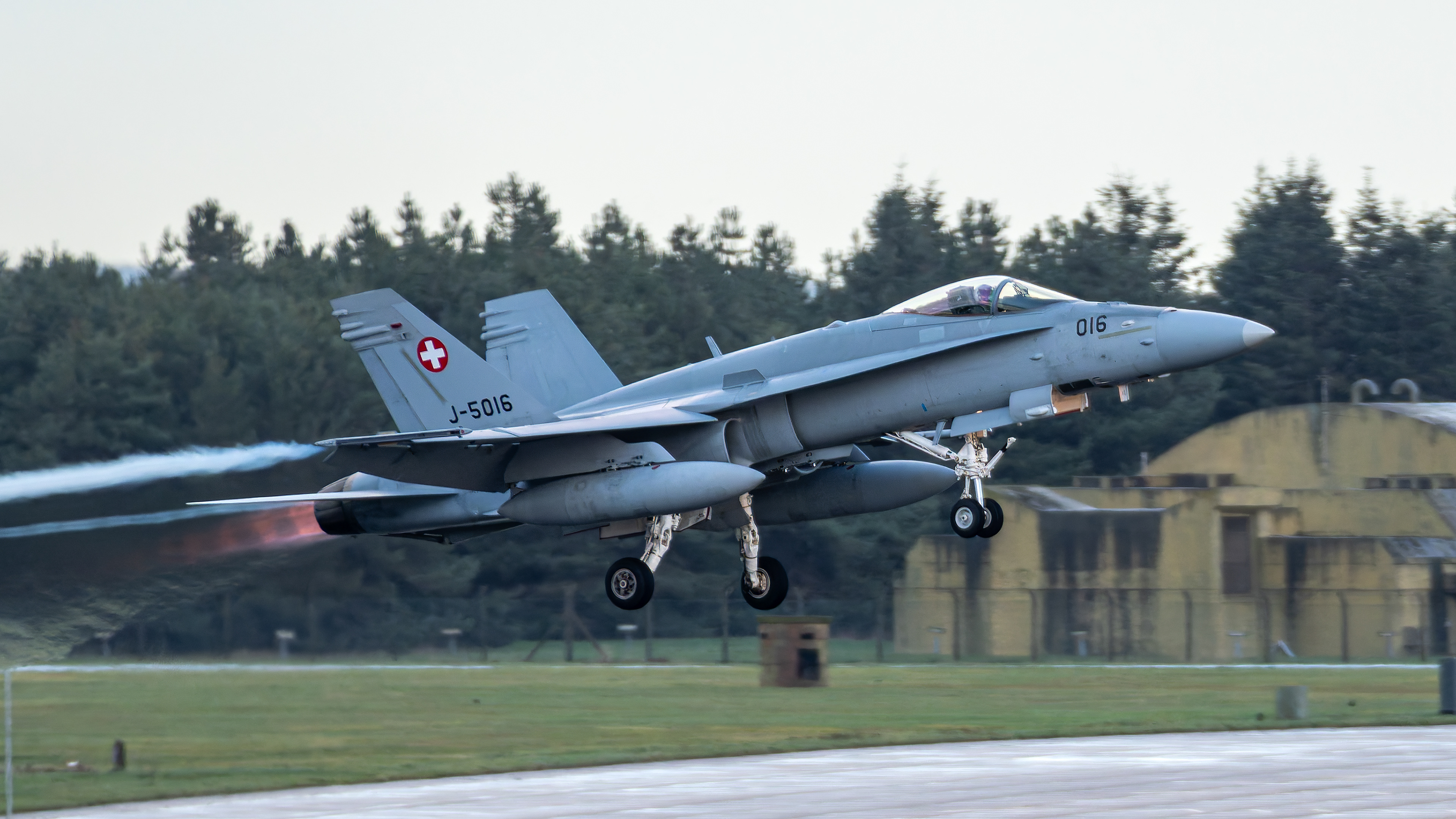 Swiss Air Force - F/A-18C Hornet - J-5016 Swiss Air Force - F/A-18C Hornet - J-5009 (CHEDDAR21?)