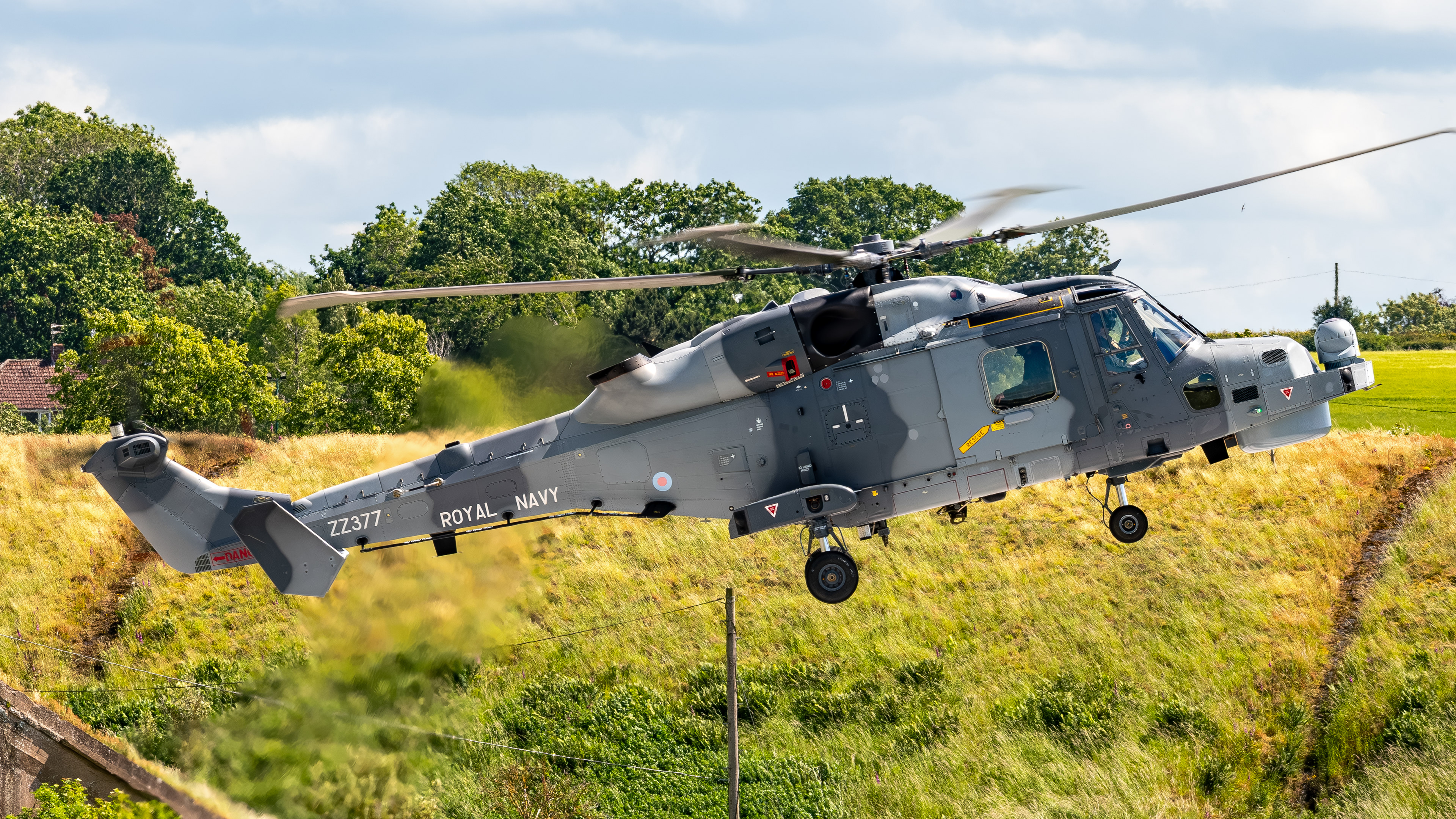 Royal Navy - Lynx Wildcat - ZZ377 (BLACK1)