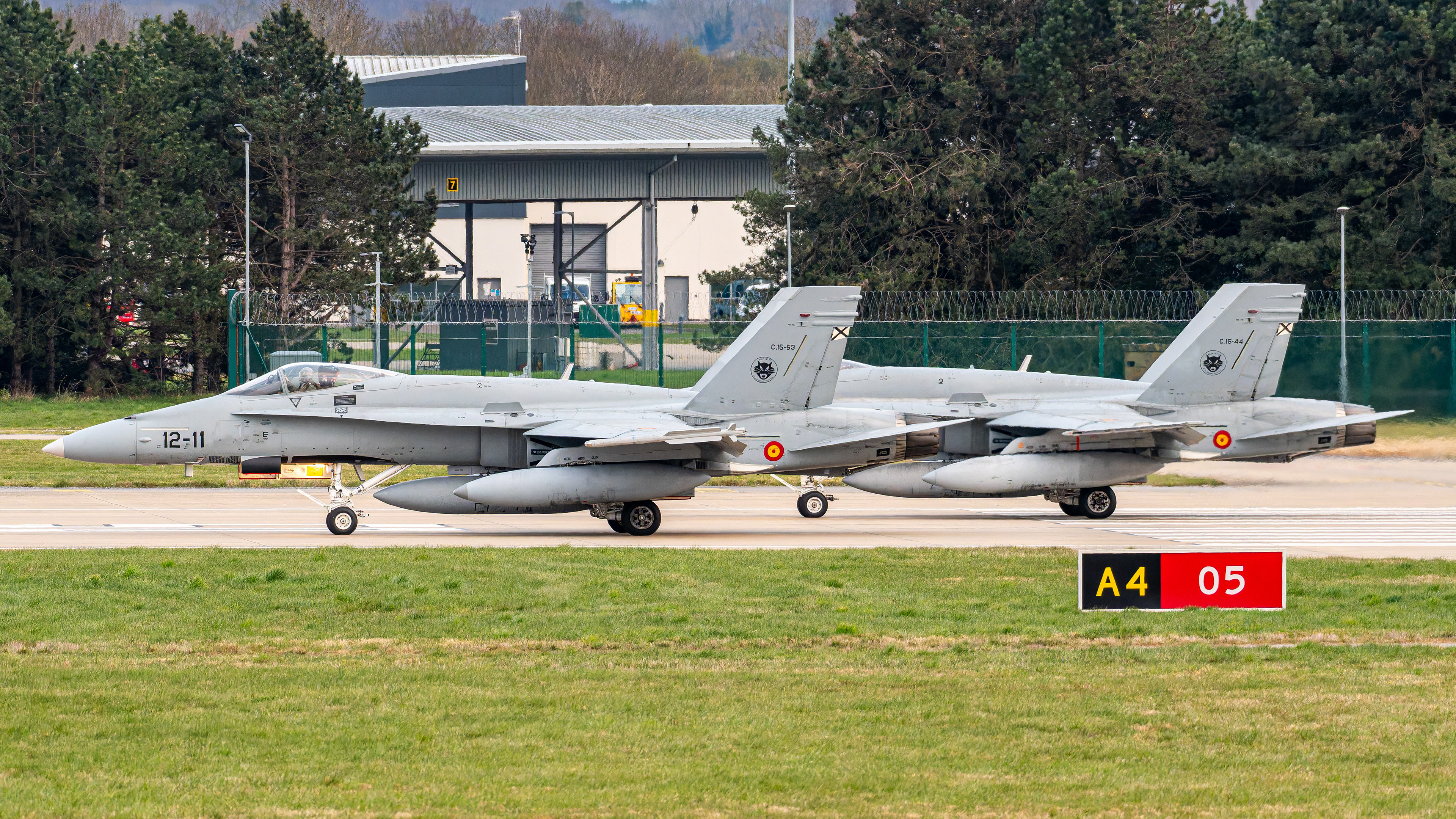 Spanish Air Force - EF-18M - 12-11 / C.15-44 & 12-02 / C.15-53 (JEDI13/14)