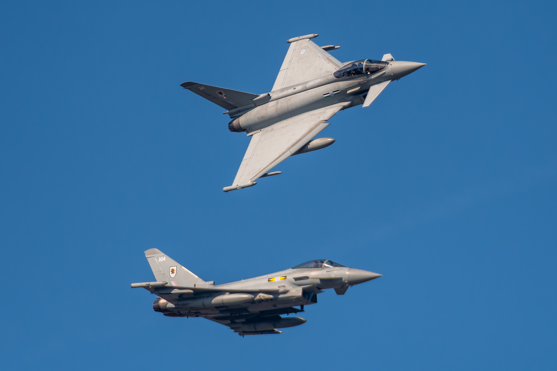 Royal Air Force - Eurofighter Typhoon FGR.4 - ZK341, ZK324 (HAVOC011/12)