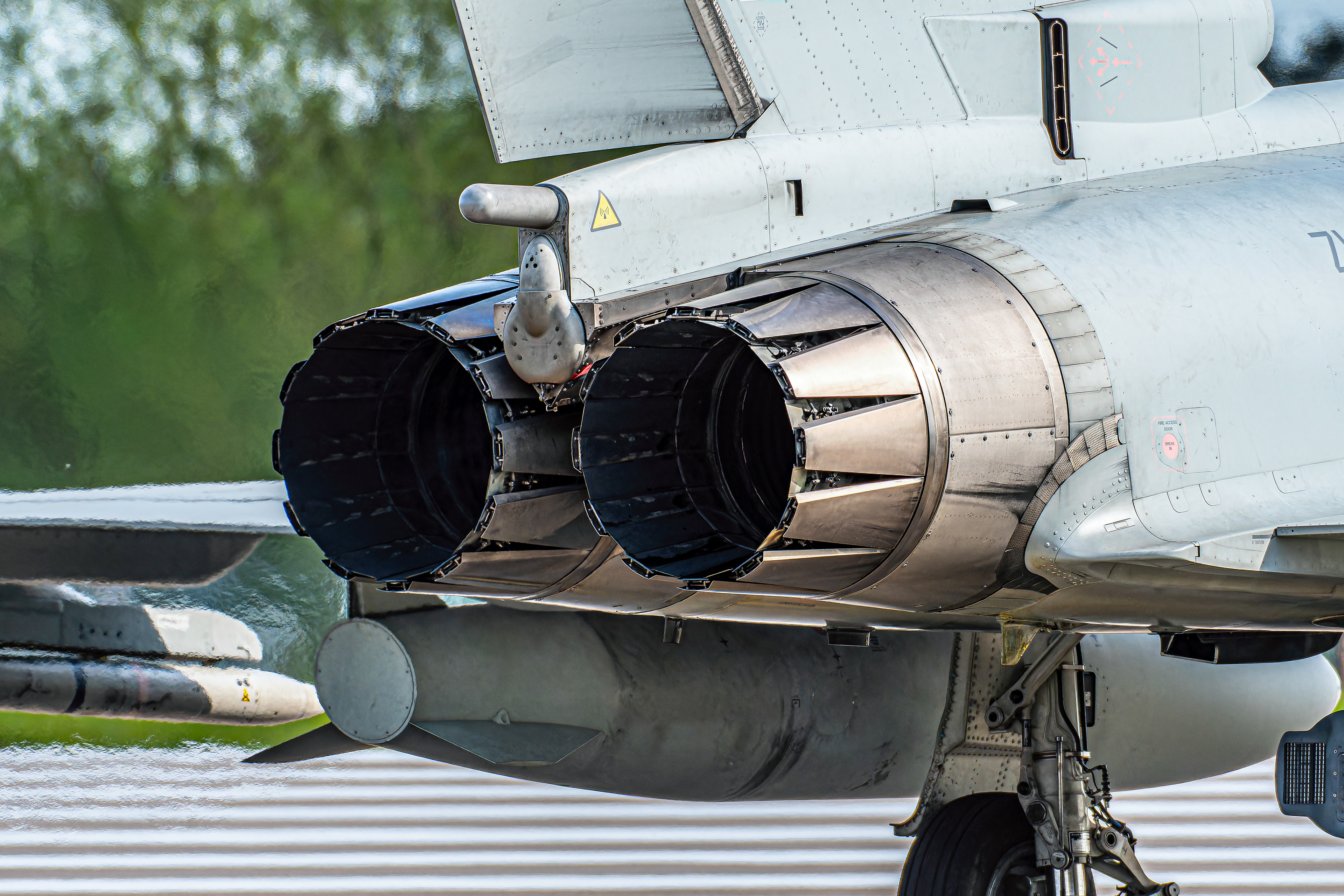 Eurofighter Typhoon FGR.4 (ZK348) (Engine Reheat Detail)