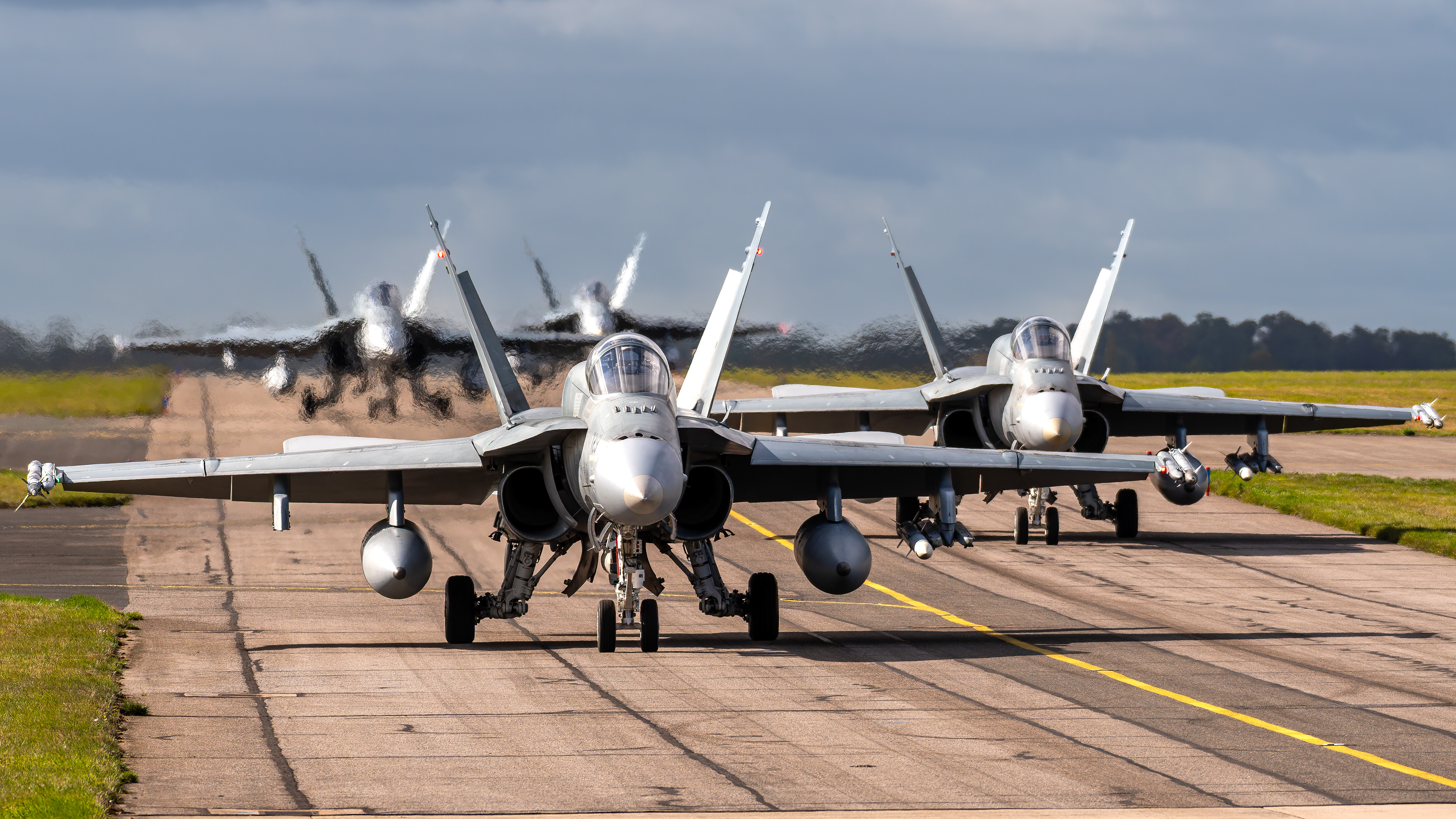 Royal Canadian Air Force - CF-18 Hornet (BRANDY61 Flight)
