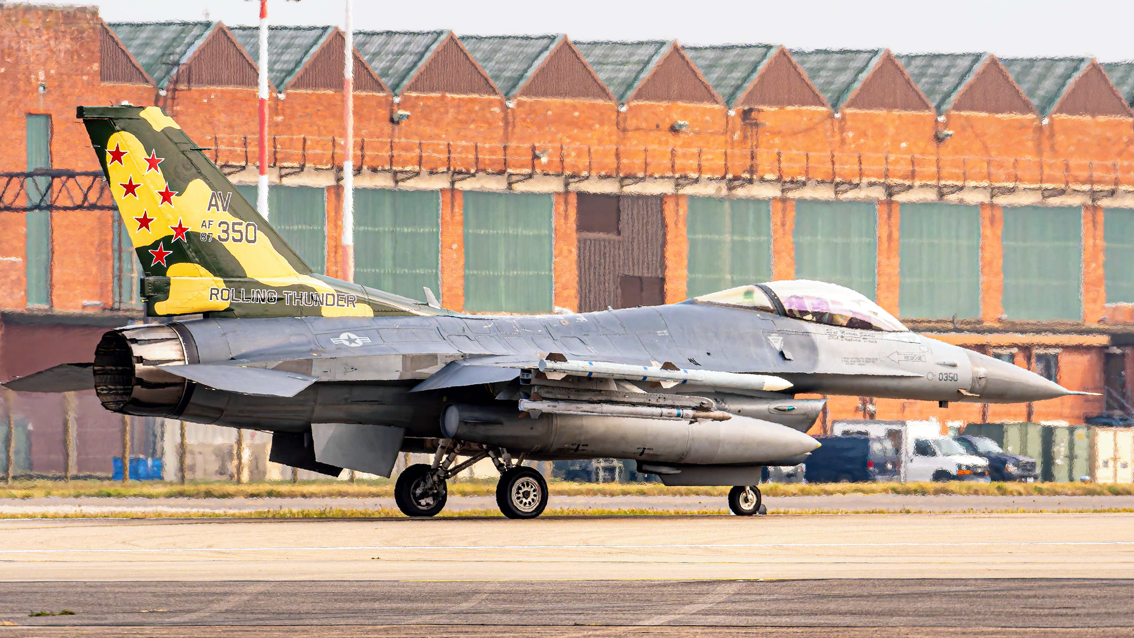 USAF - F-16C Fighting Falcon (87-0350)