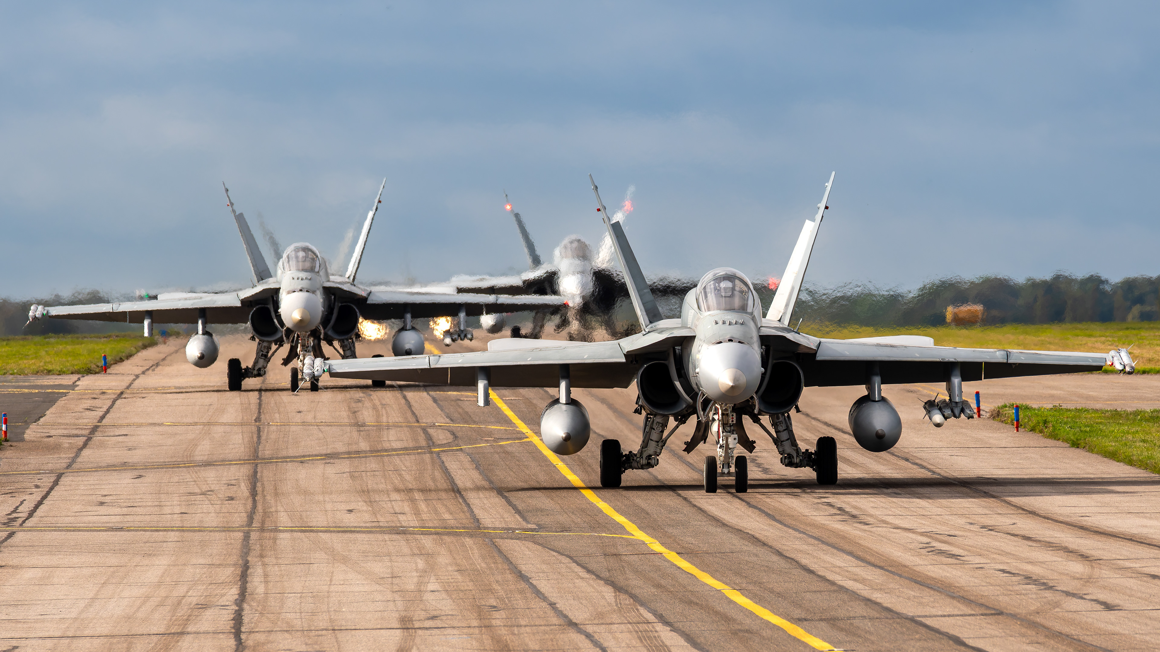 Royal Canadian Air Force - CF-18 Hornet - (BRANDY21 Flight)
