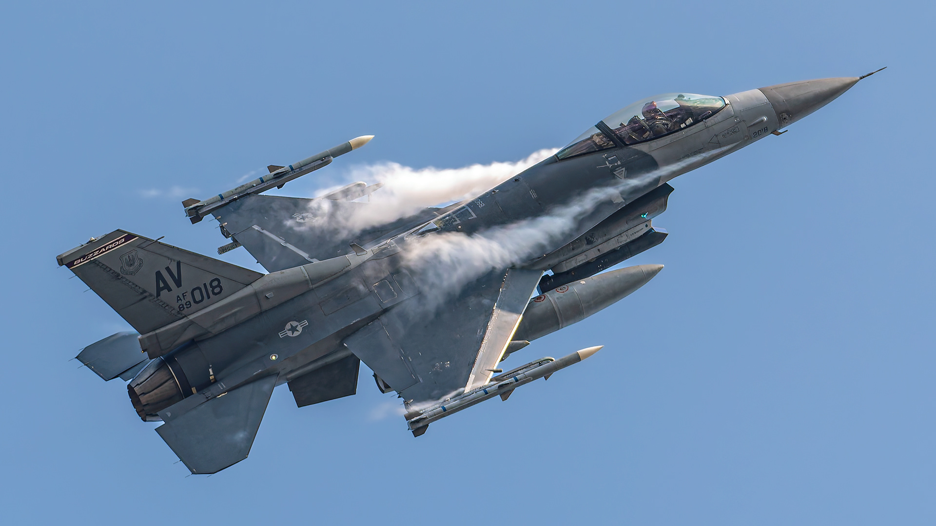 USAF - F-16C Fighting Falcon (89-2018)