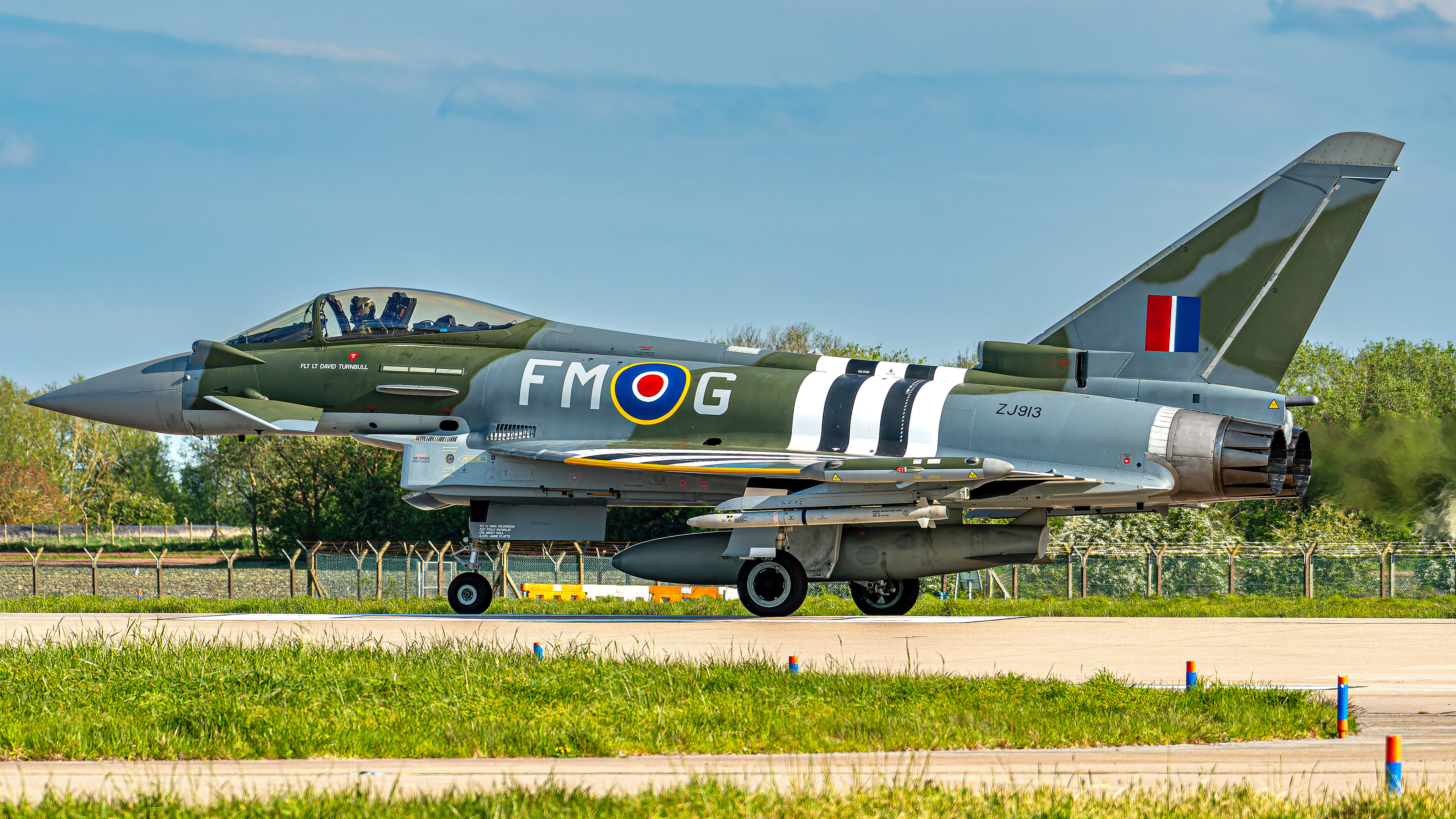 Eurofighter Typhoon FGR.4 (ZJ913) ('Moggy' First Takeoff)