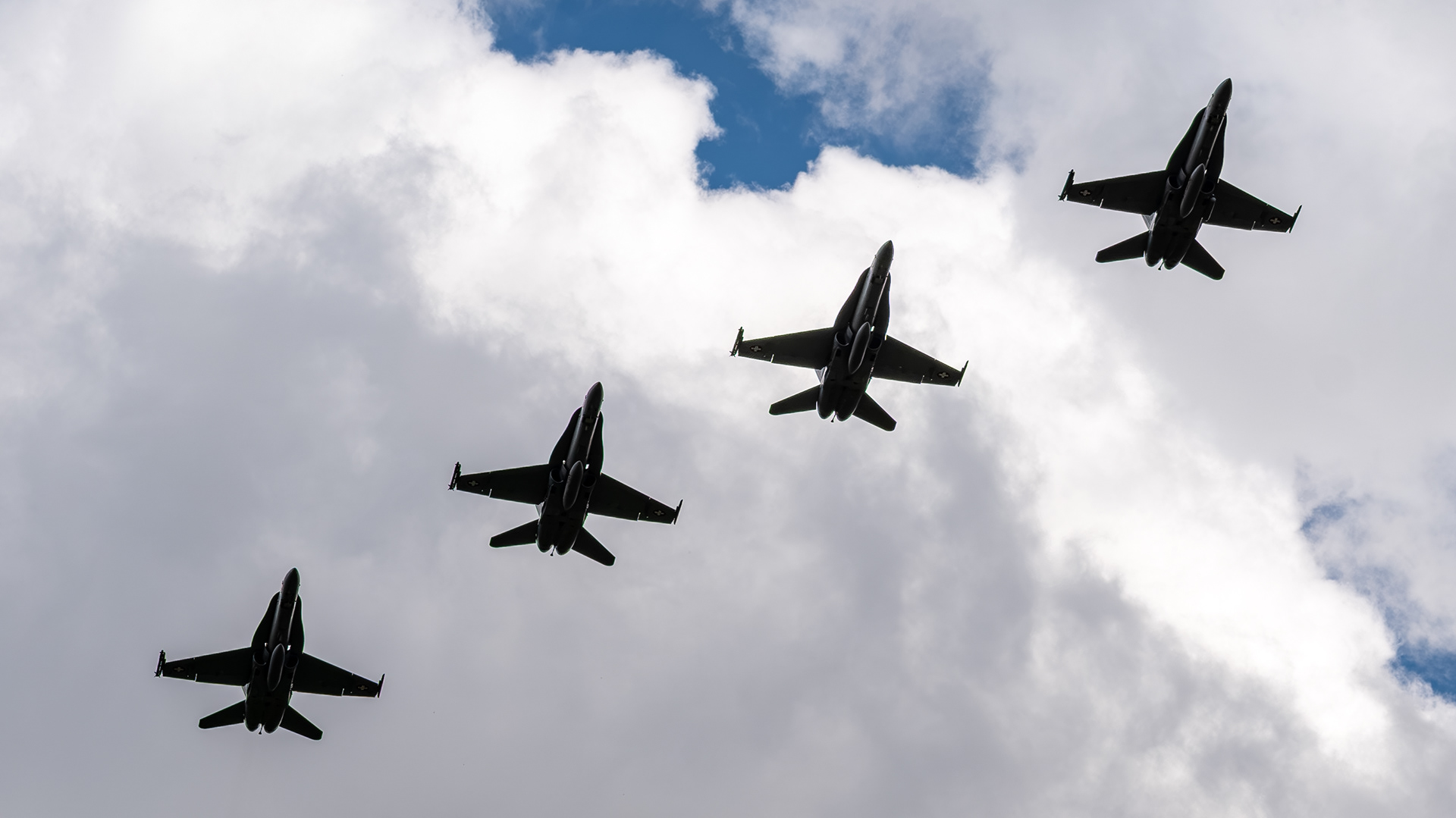 Swiss Air Force - F/A-18C Hornet - YEAST Flight