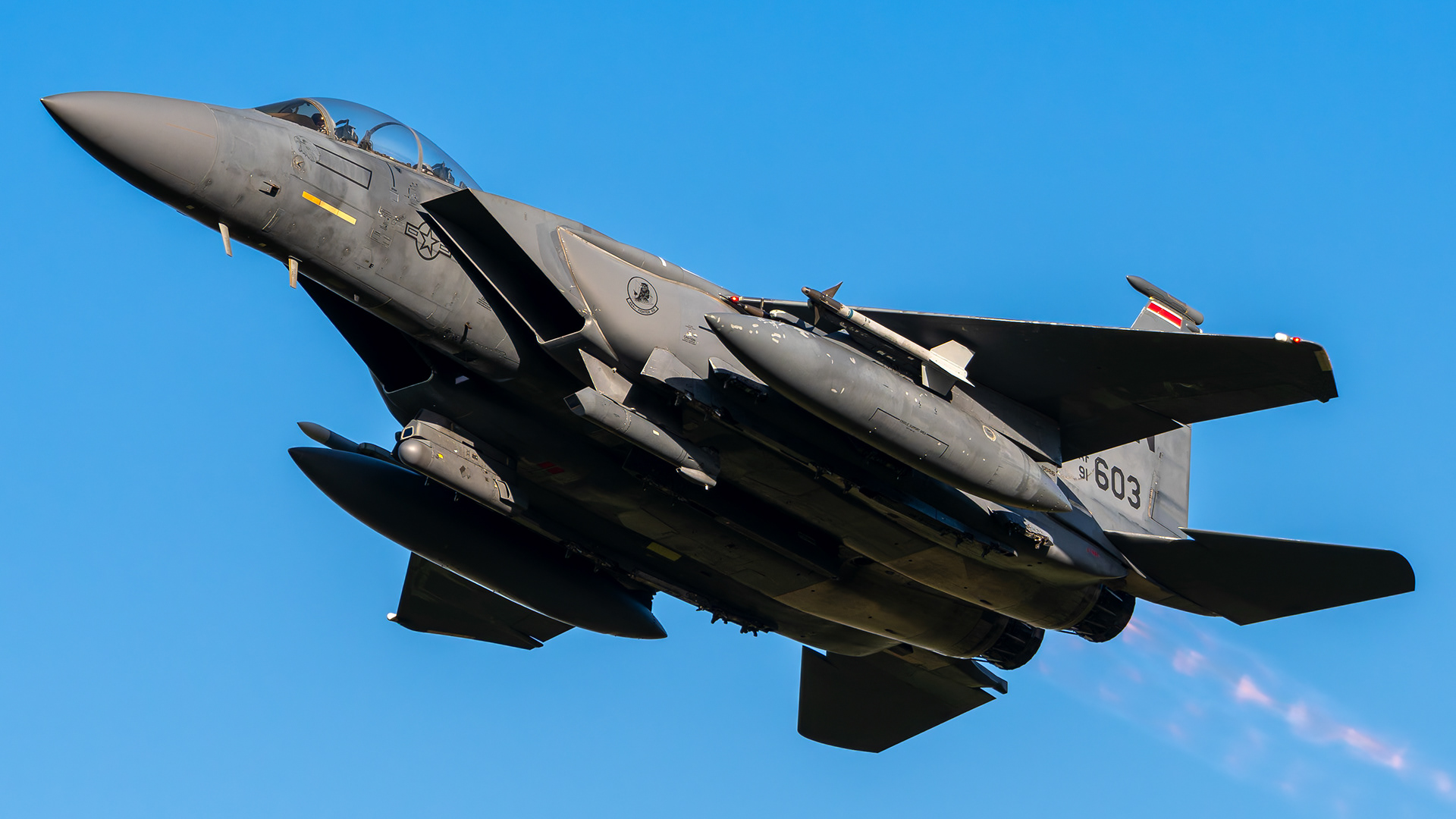 United States Air Force - F-15E Strike Eagle - 91-0603 (MAUL43)