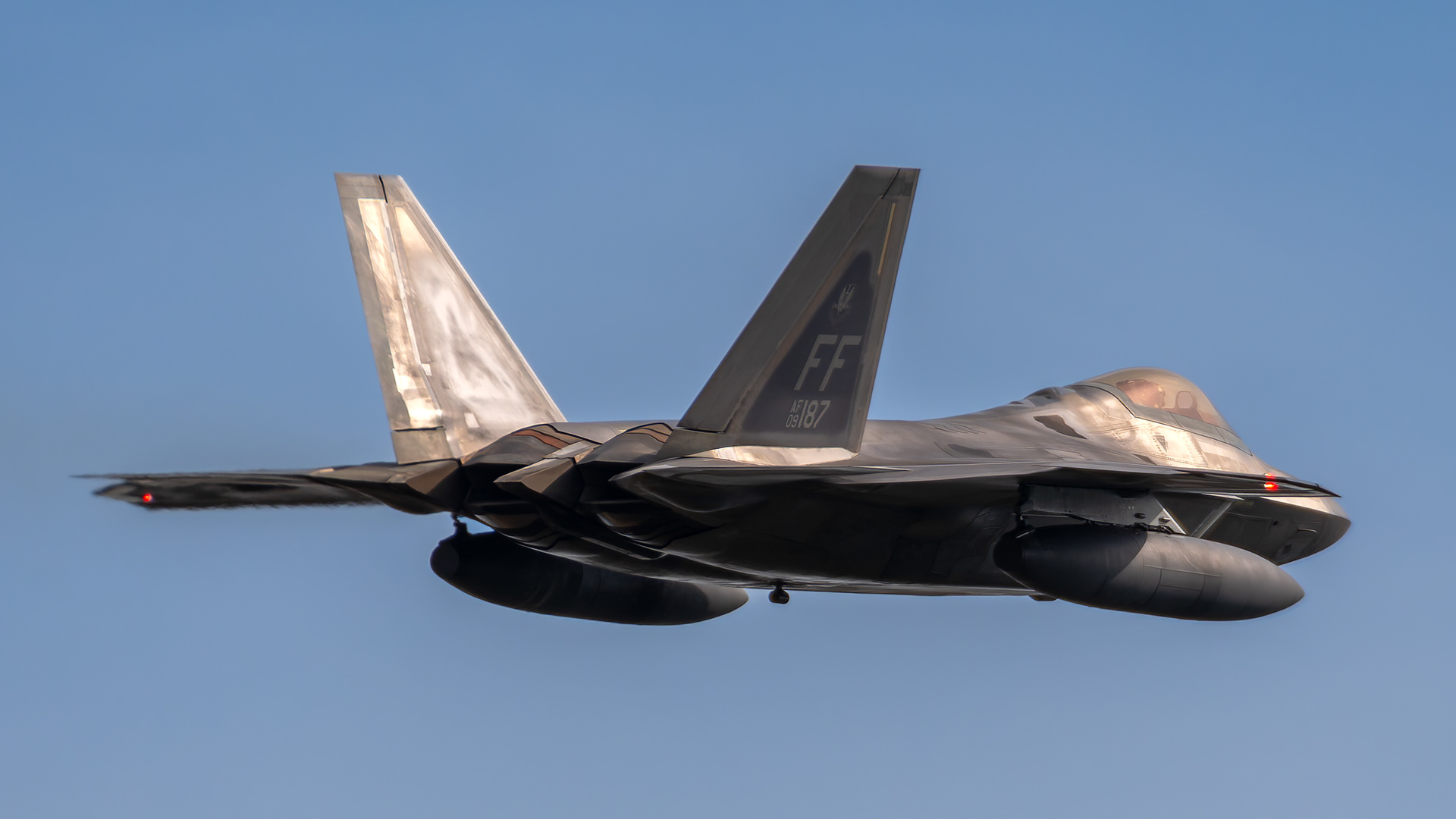 United States Air Force - F-22A Raptor - 09-4187 (TABOR54)
