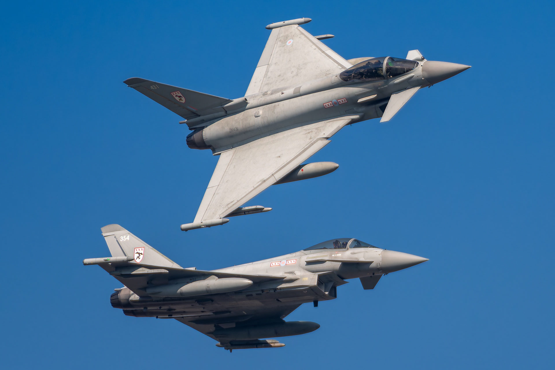 Royal Air Force - Eurofighter Typhoon FGR.4 - ZK431, ZK354 (COBRA021/22)