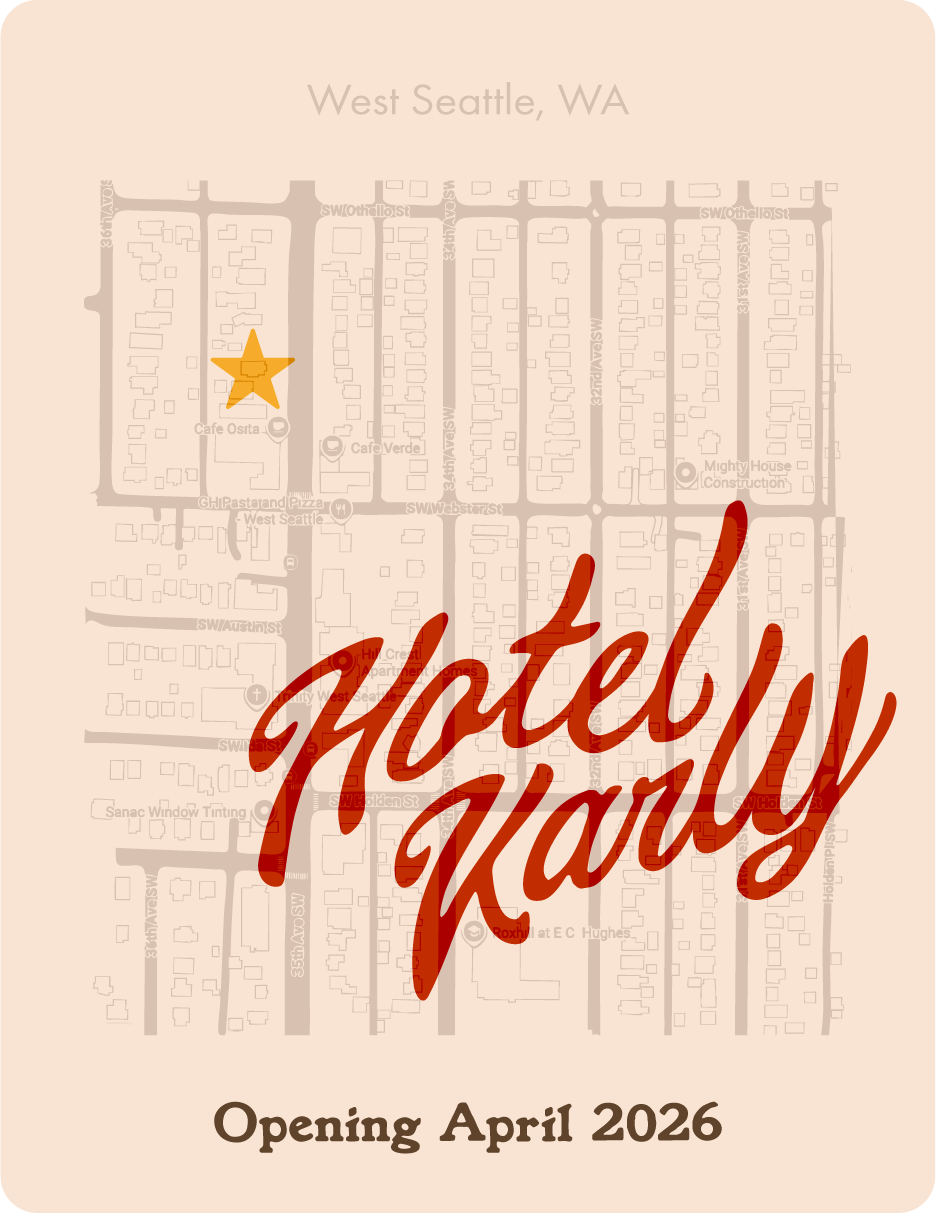 Logo for hosting friends.