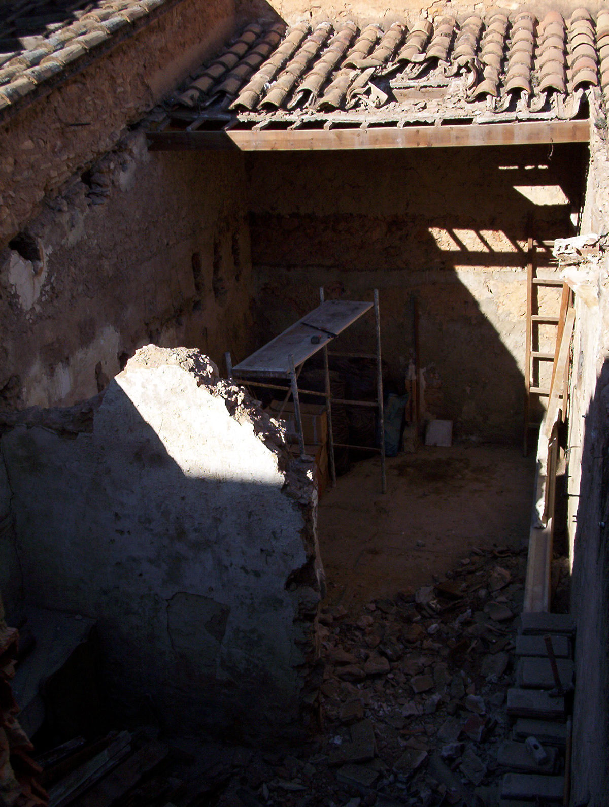 Destejado a mano de antigua palliza