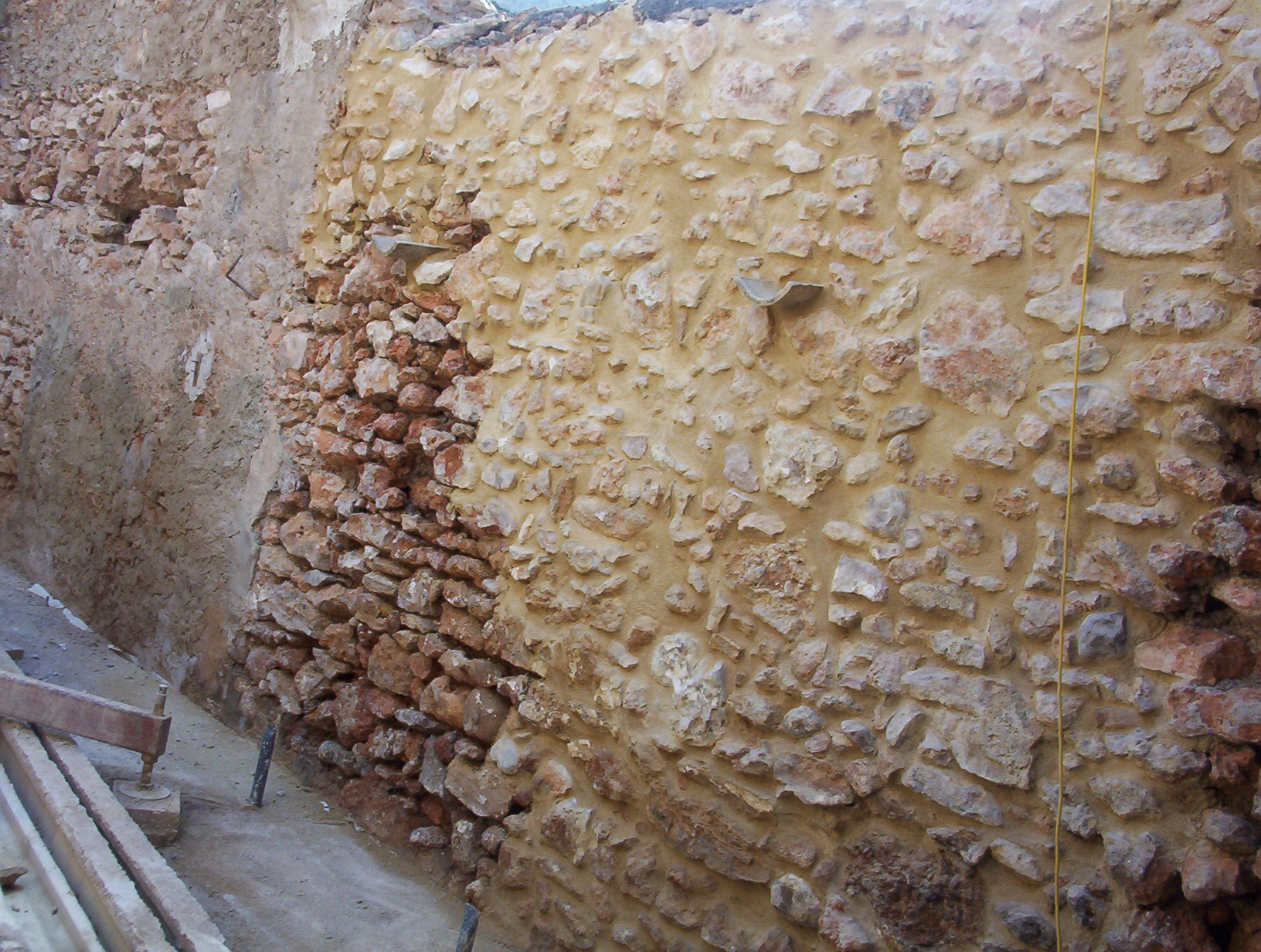 Rejuntado con pigmentos naturales