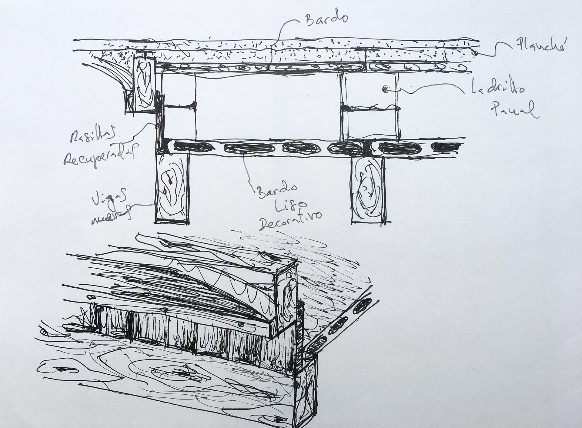 Detalle Techo Cocina