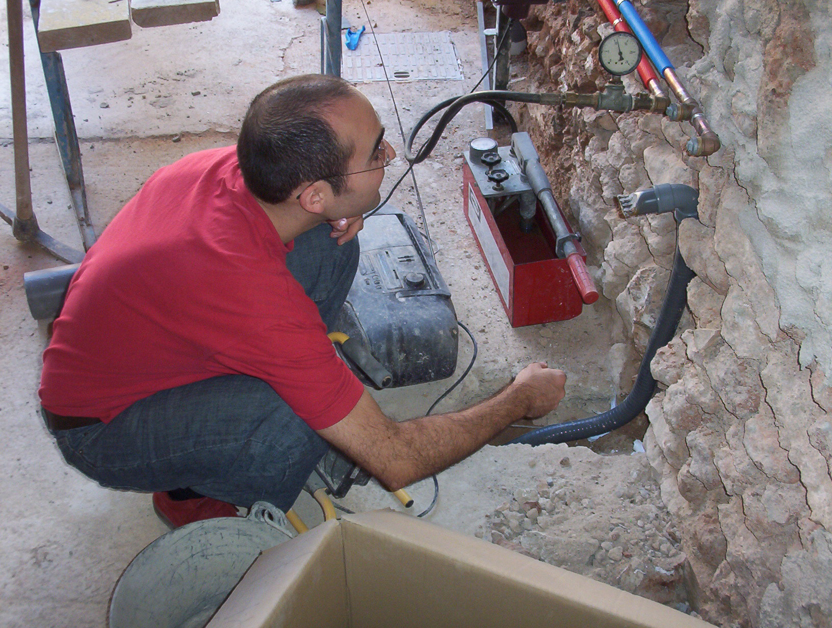 Comprobación Presión Instalación Agua
