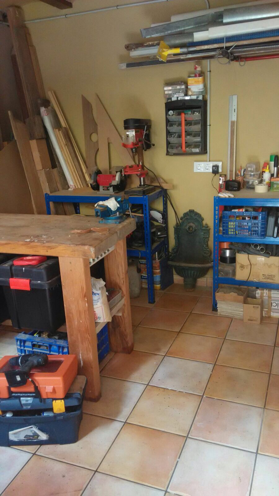 Taller preparado para afrontar un nuevo proyecto.