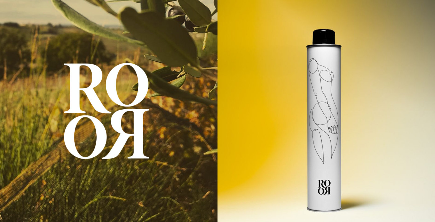 Bottiglia di olio roro, olio biologico romagnolo