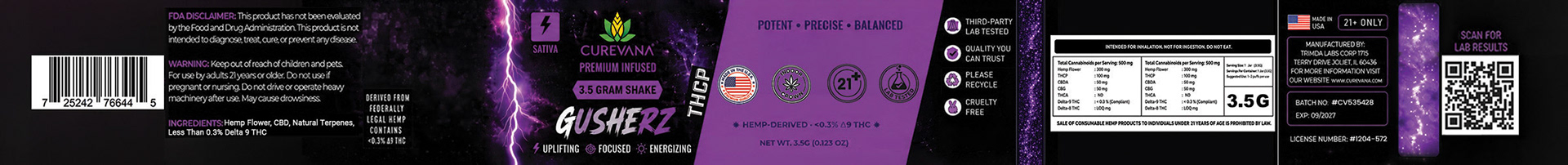 PREMIUM INFUSED GUMMIES 6 GUMMIES n