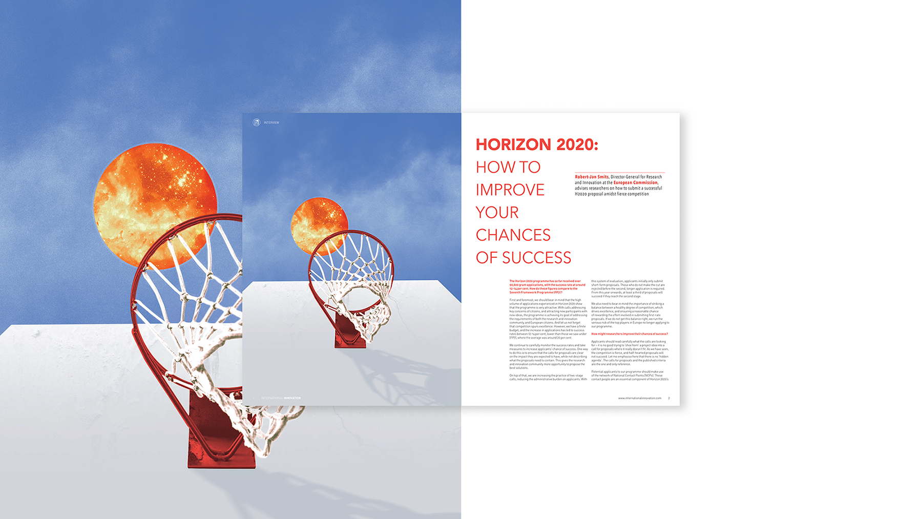 photo collage of basketball hoop and sun