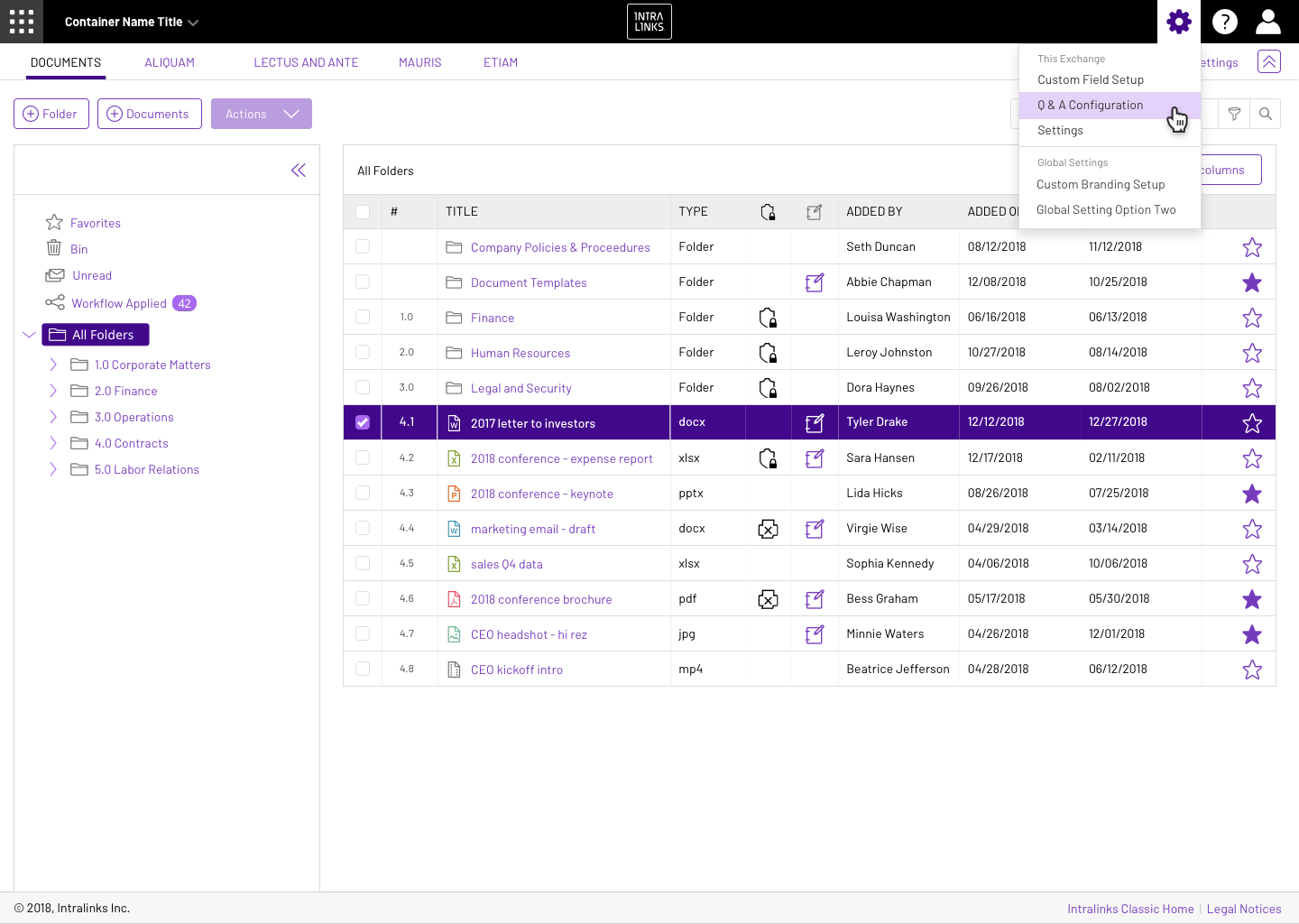 Concept 2: Data Grid