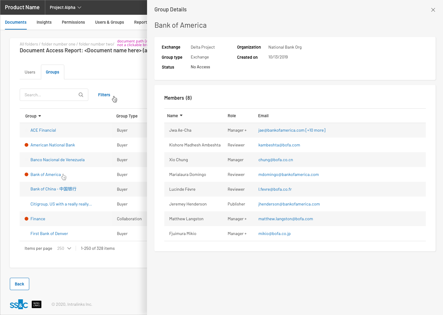 Users Tab - Details - No Access