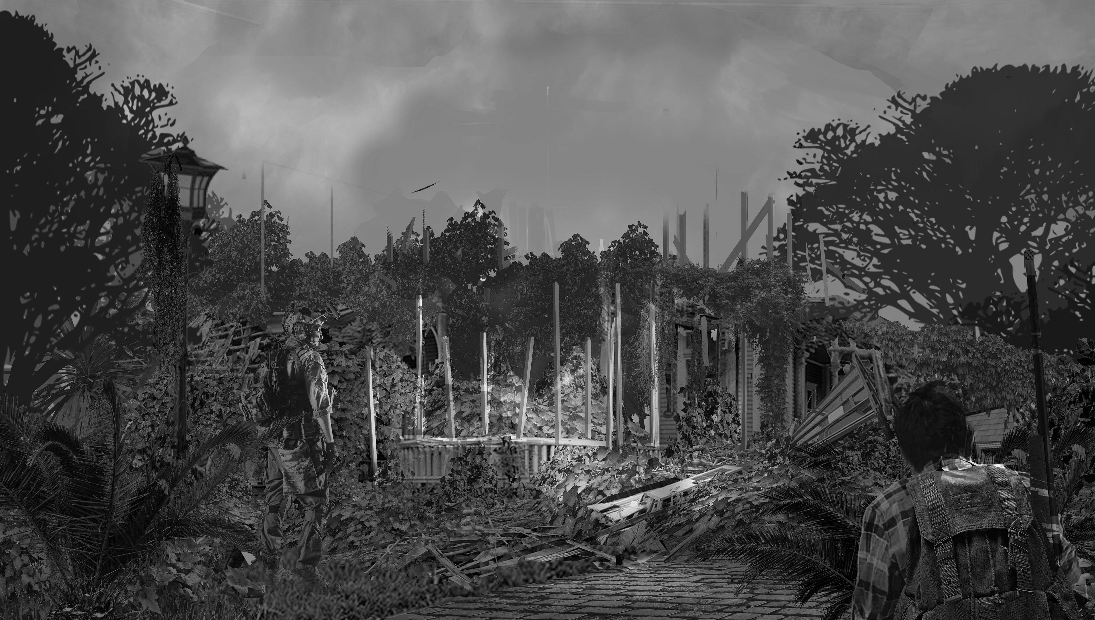 Overgrown Study 5