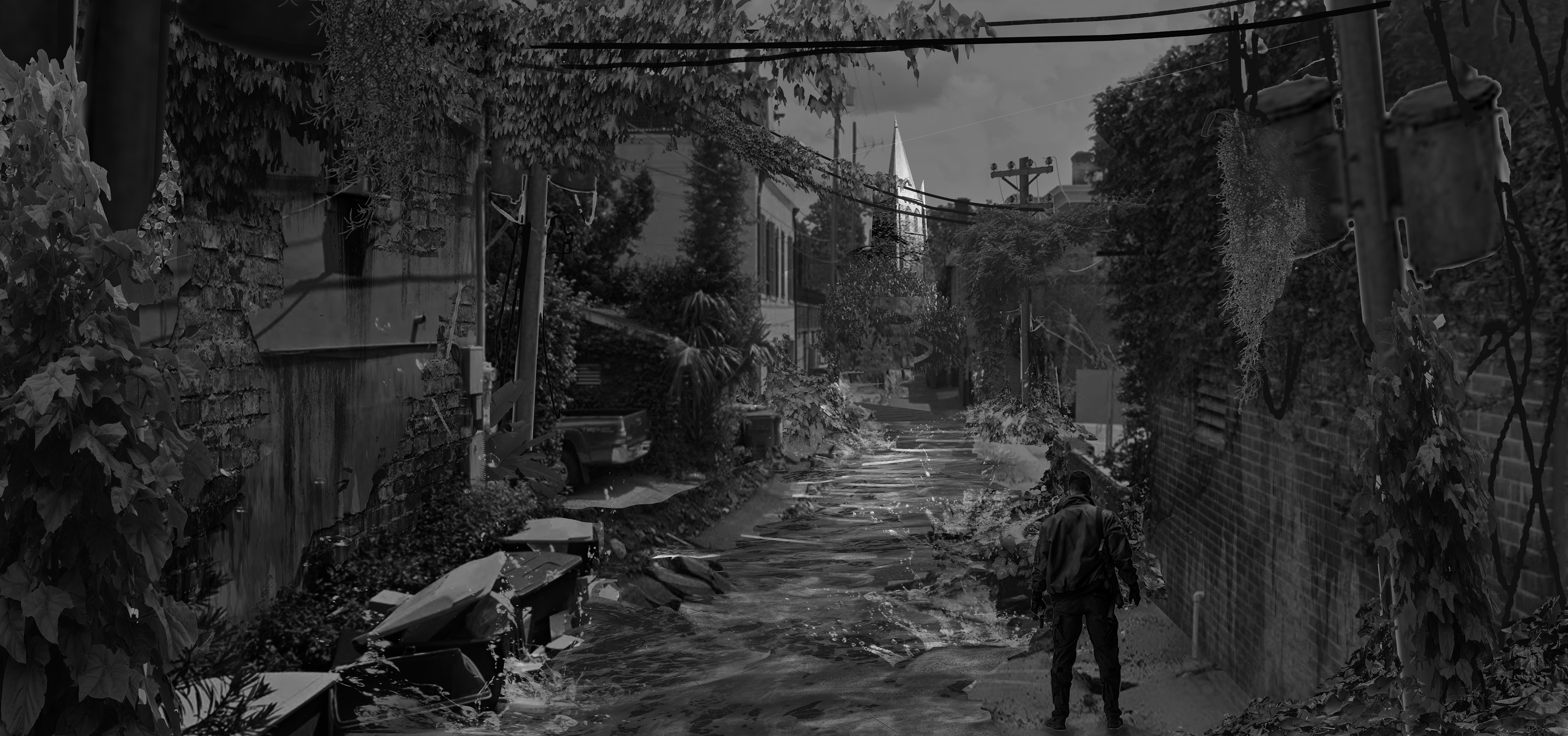 Street Study 2 (Wet)