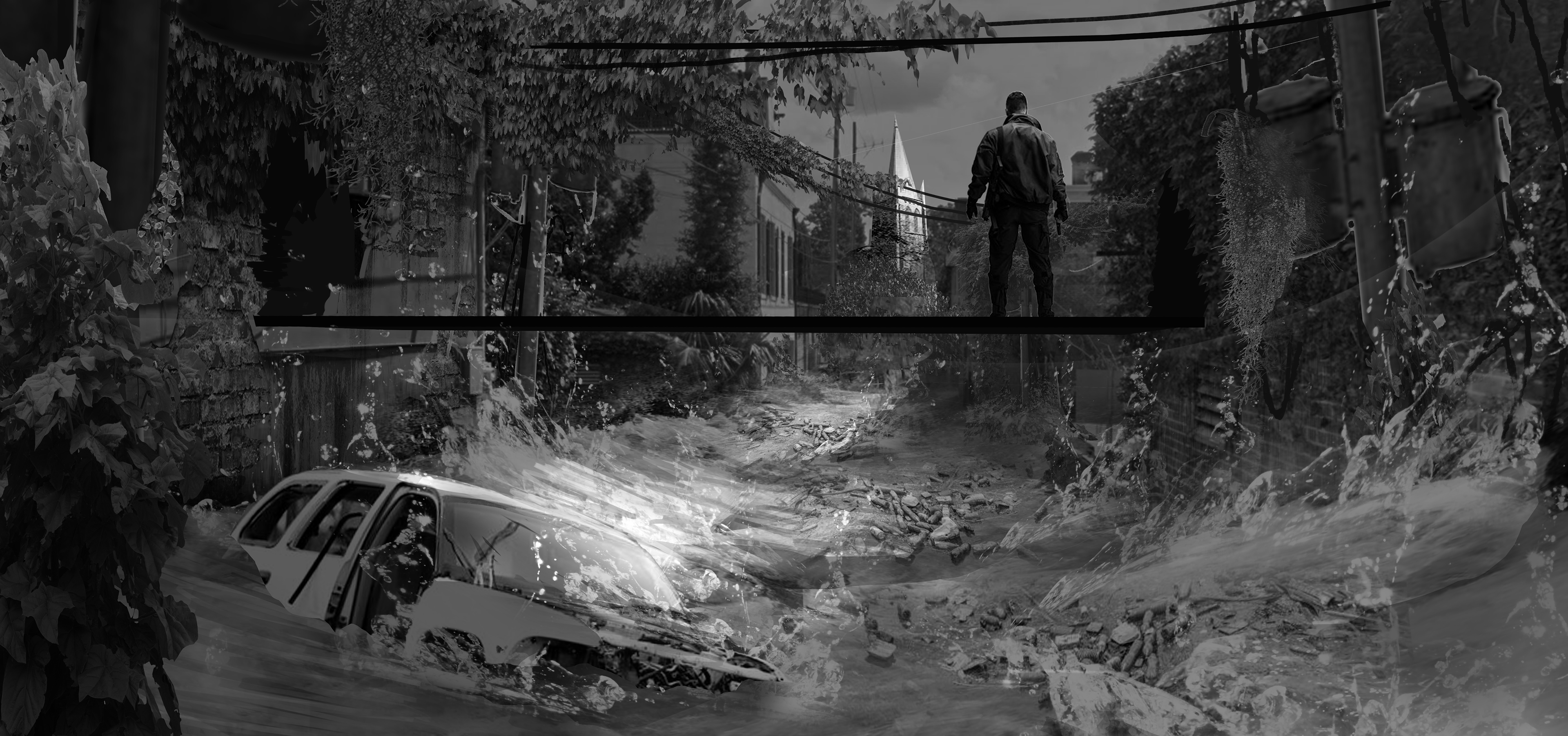 Street Study 2 (Flooded)
