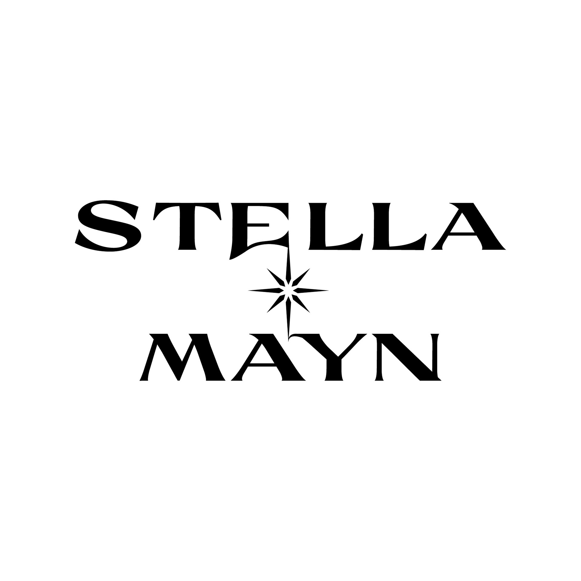 Stella Mayn — Main Logo Black