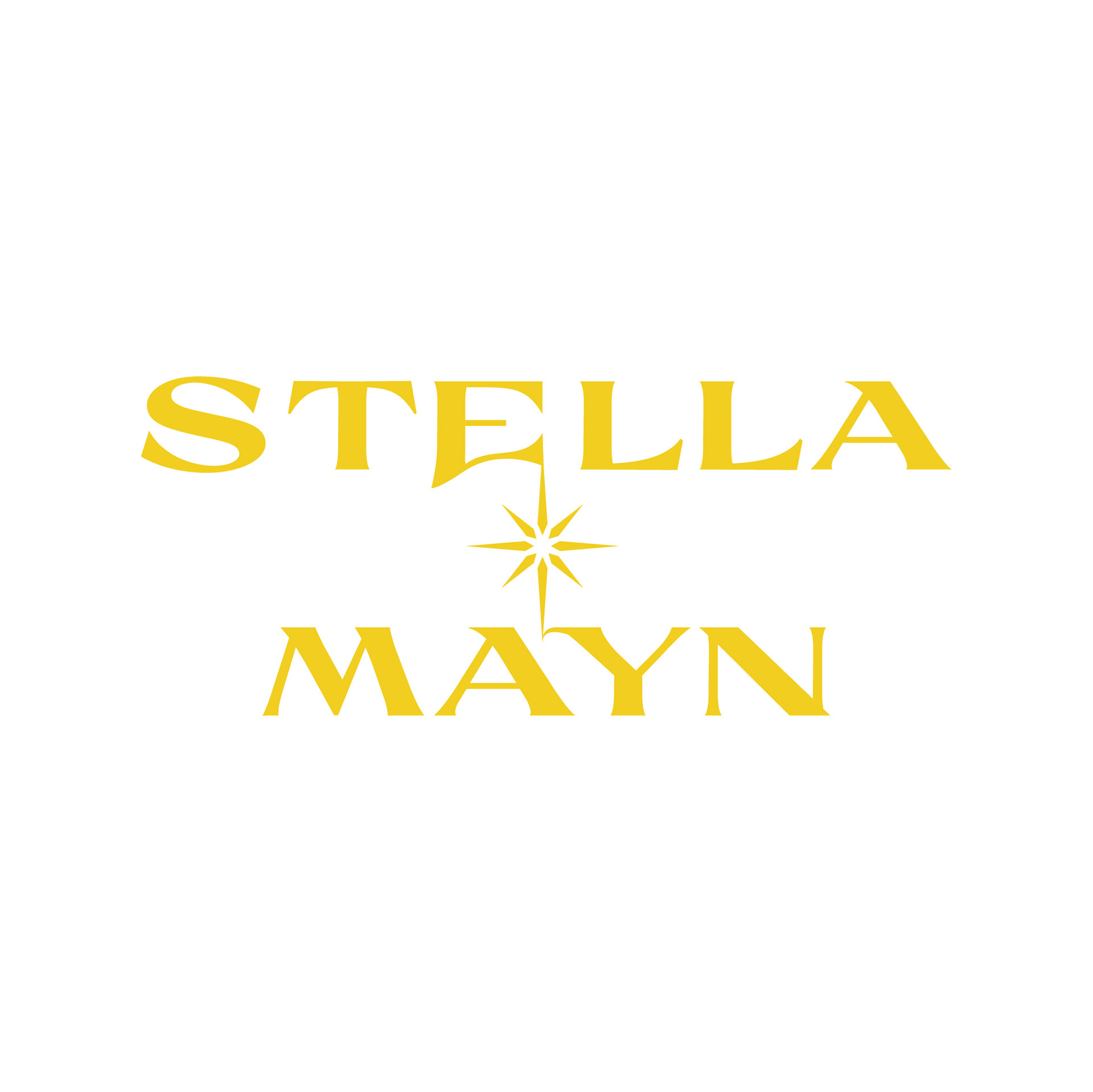 Stella Mayn — Main Logo Yellow