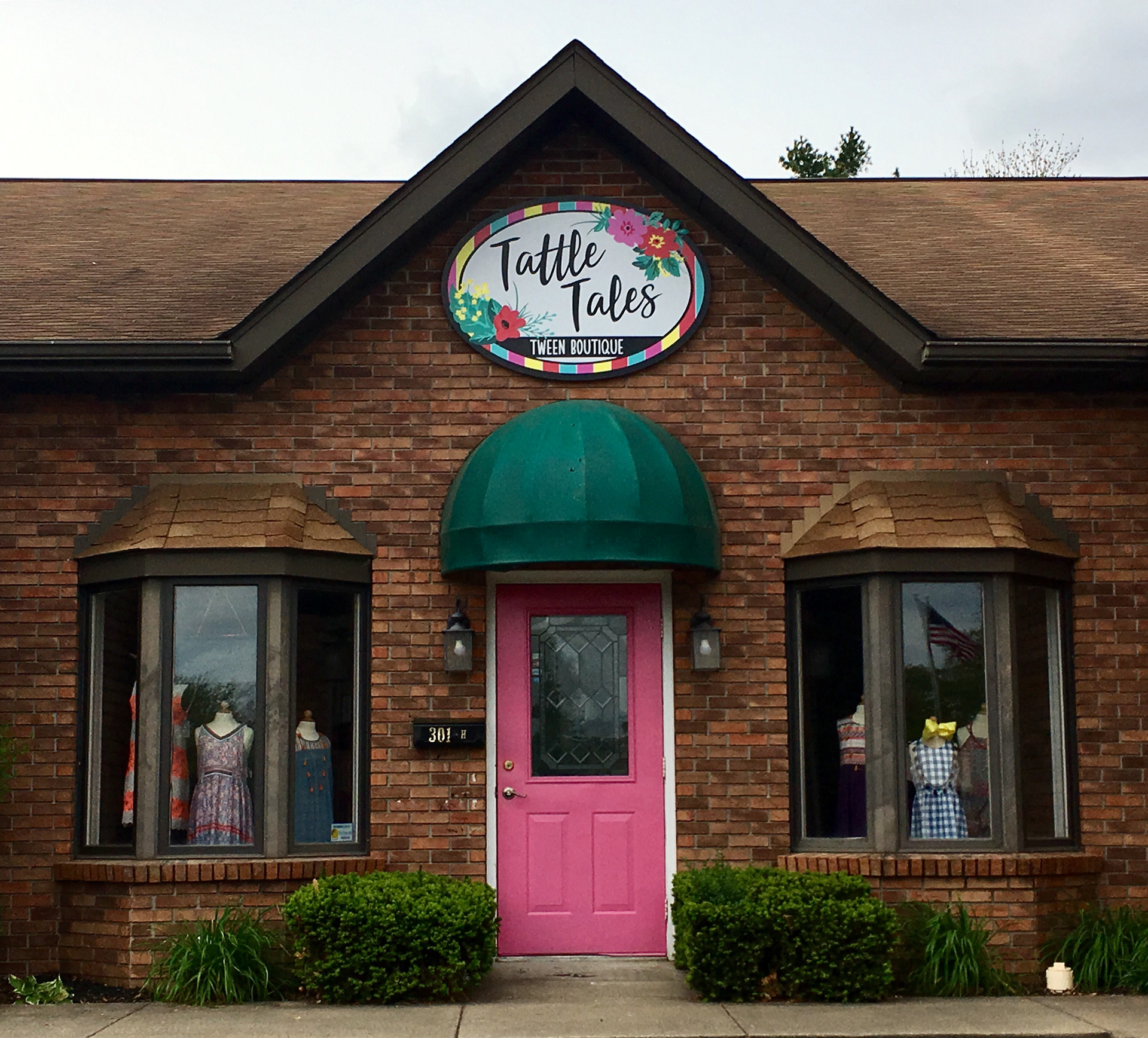 Panel Sign with printed vinyl.