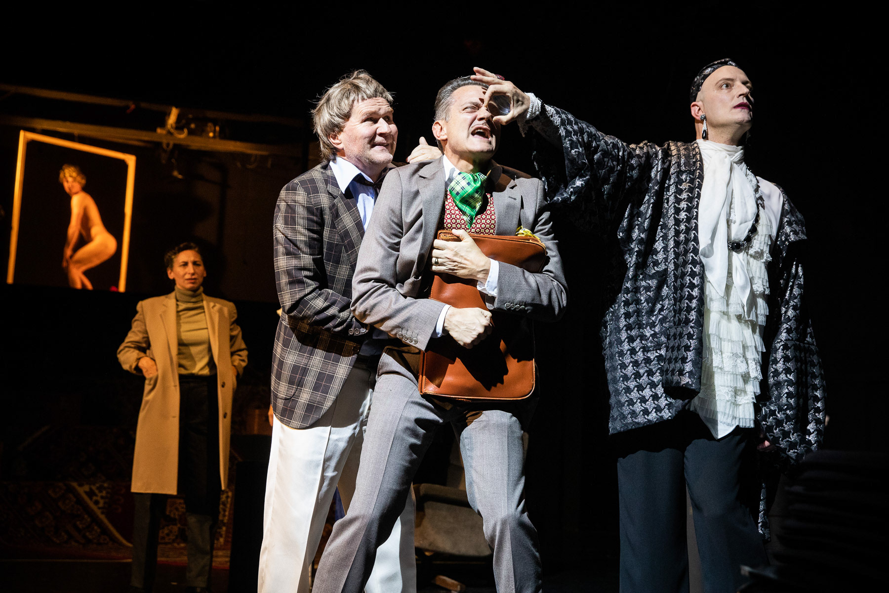 Raphael Nicholas, Anna Mendelssohn, Georg Schubert,  Alexander Fennon, Alexander Braunshör in "Dorian Gray"