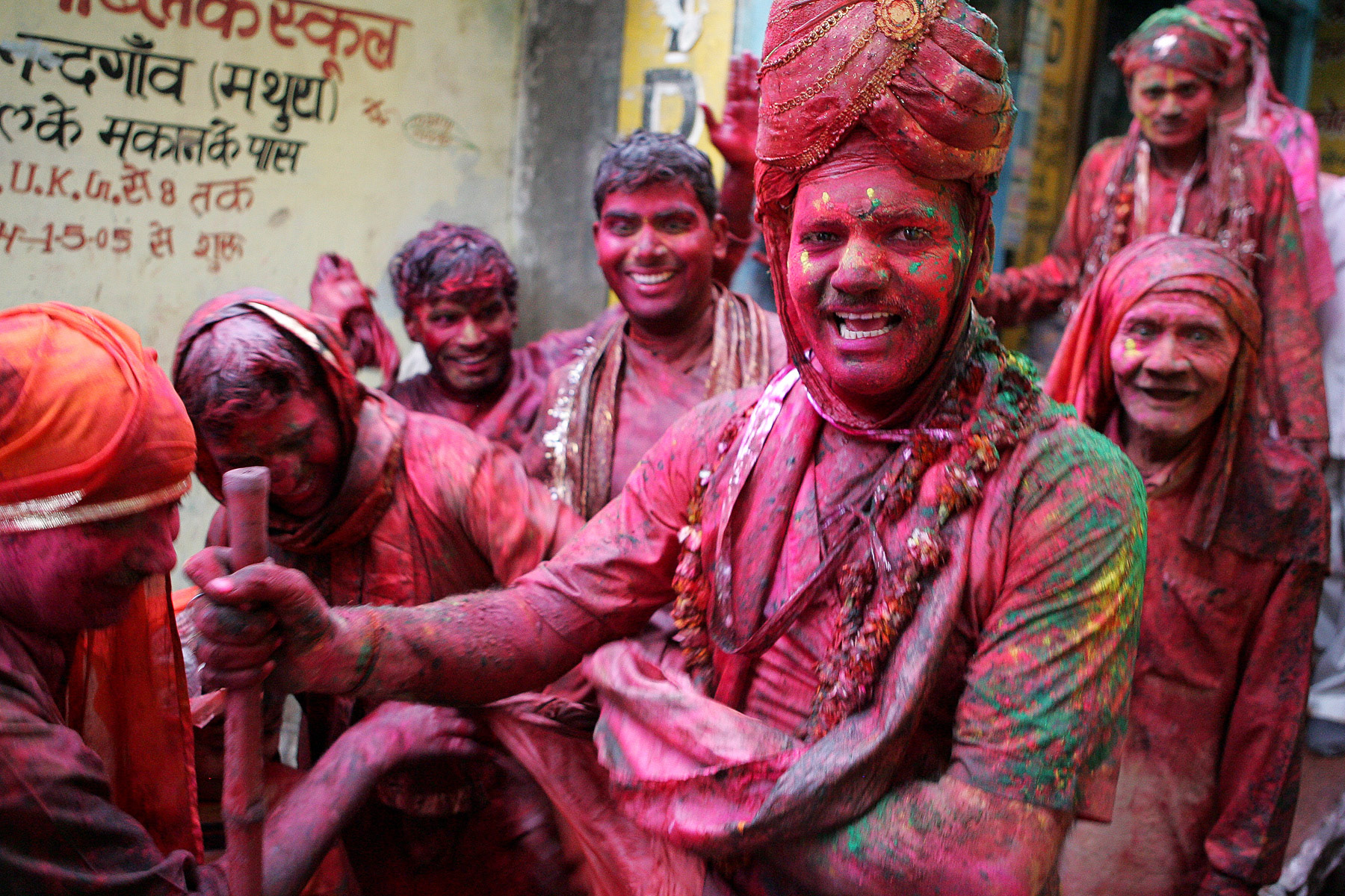 Holifestival in Indien