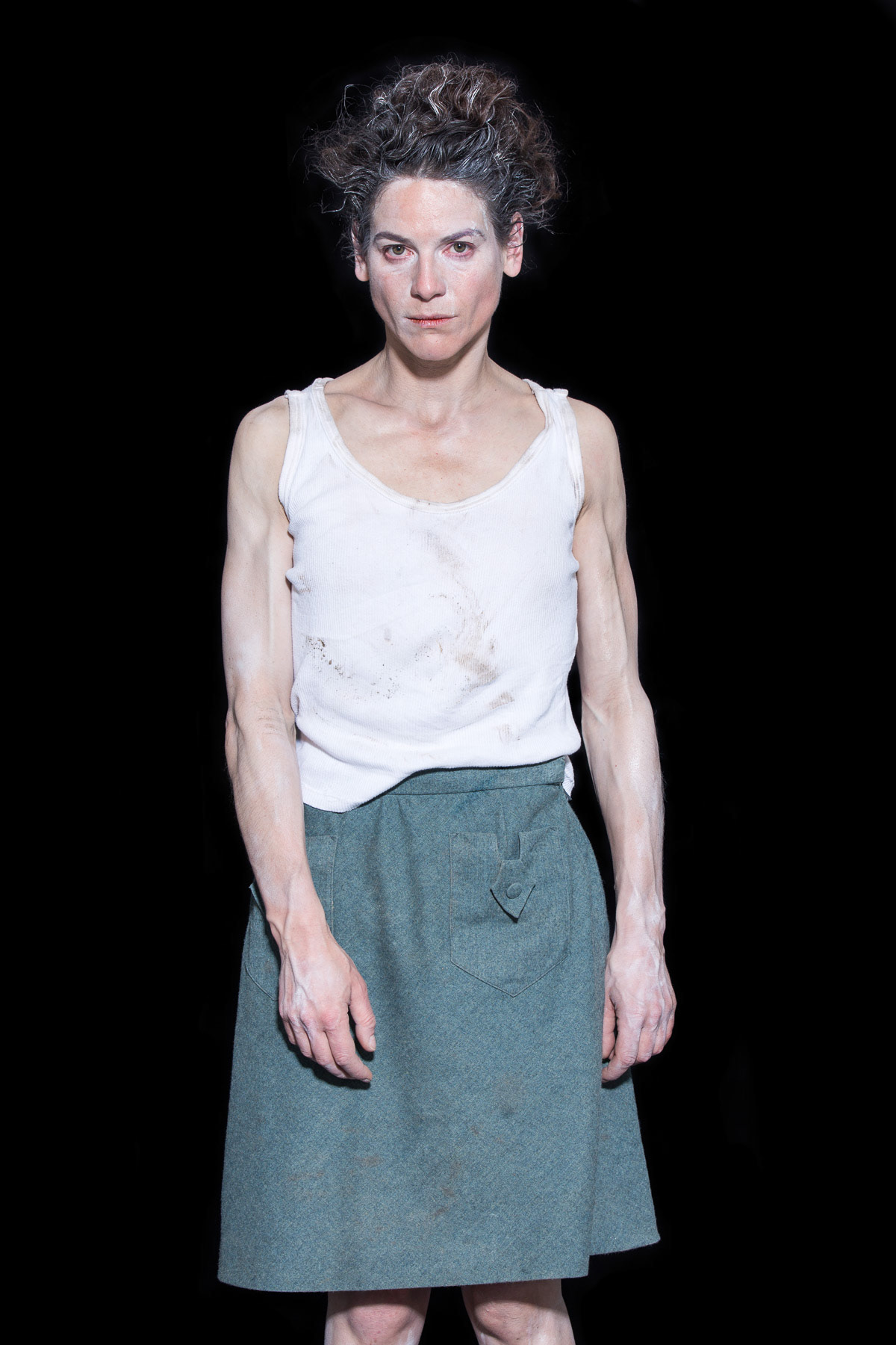 Bibiana Beglau in "Zement" 