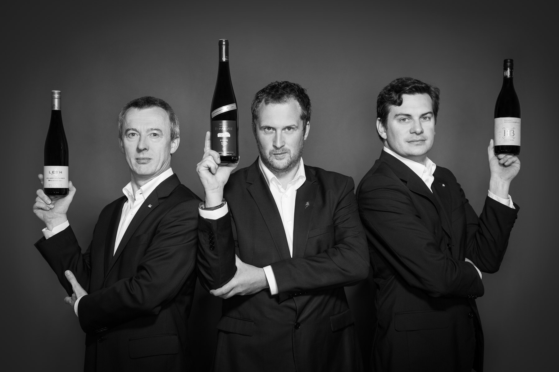 Franz Leth, Johann Donabaum, Heinrich Hartl